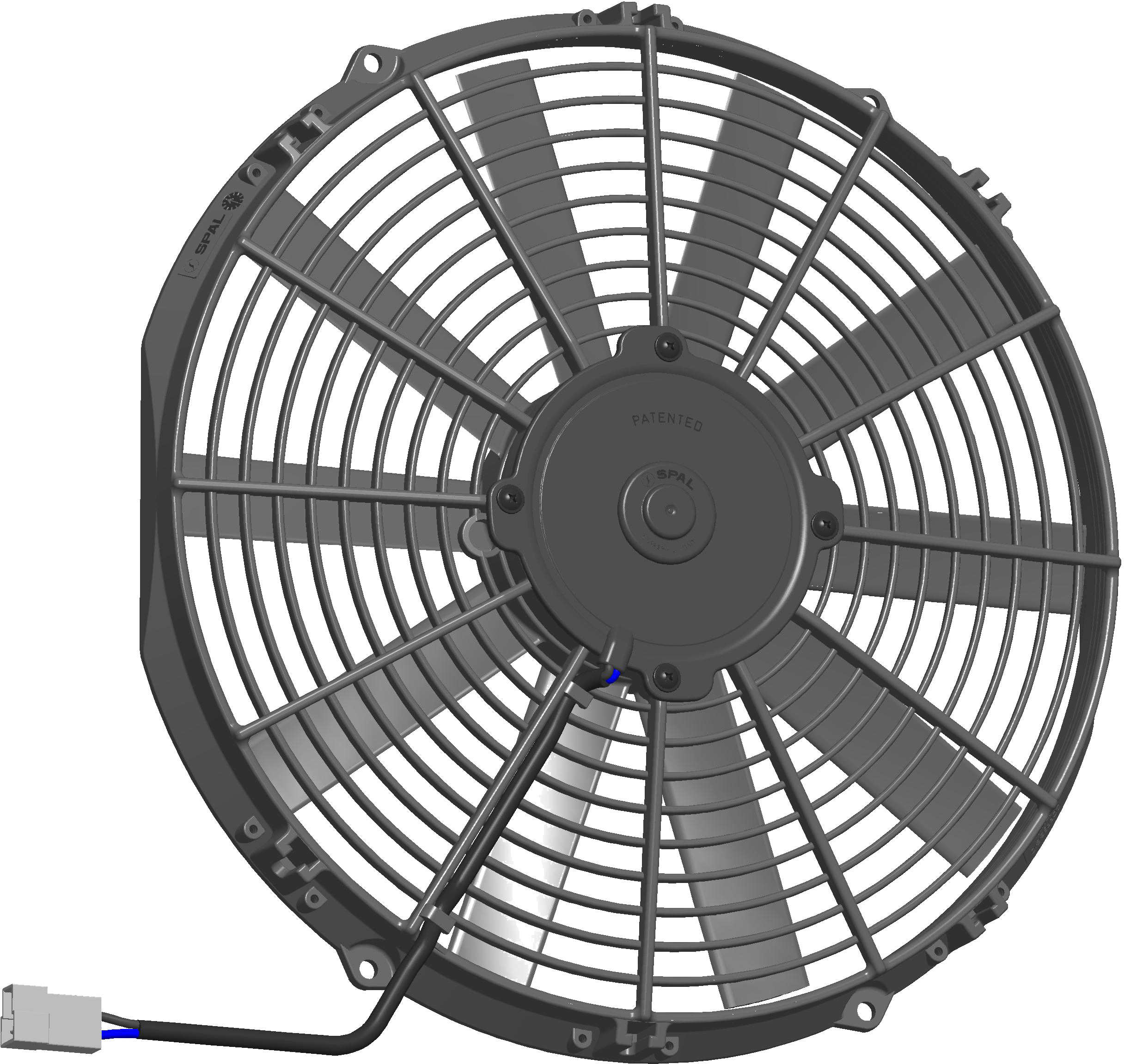 SPAL Lüfter VA13-AP9/C-35S 330mm 12V blasend 1750 m³/h Kühlerlüfter