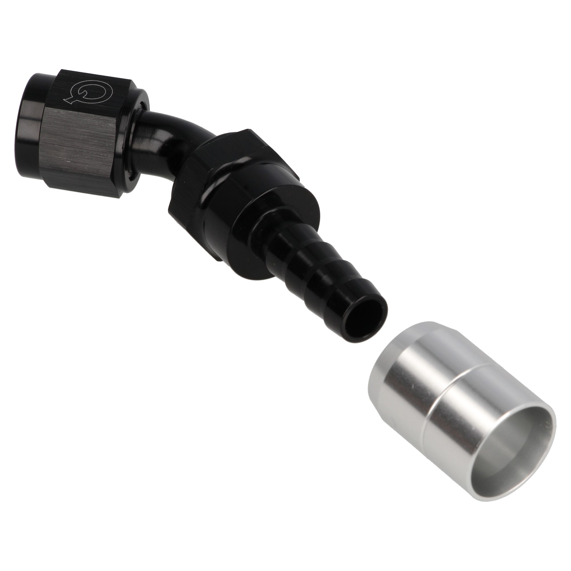 QSP shrink Fitting 45° AN6 Dash 6