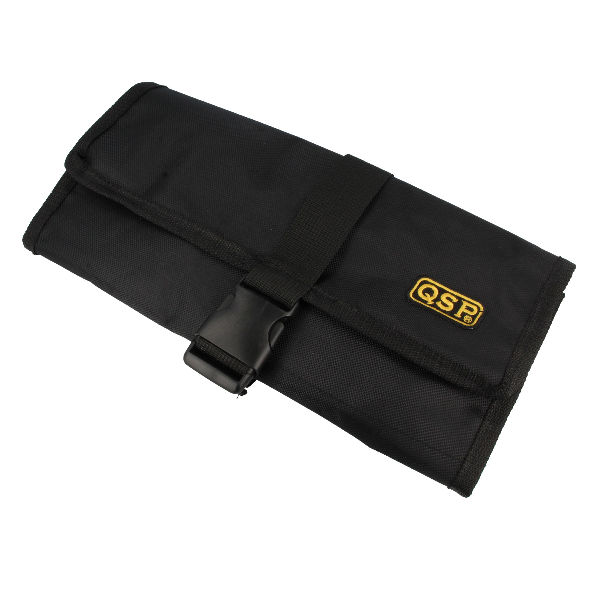 QSP Werkzeugtasche Werkzeugrolle 40 Fächer Schwarz