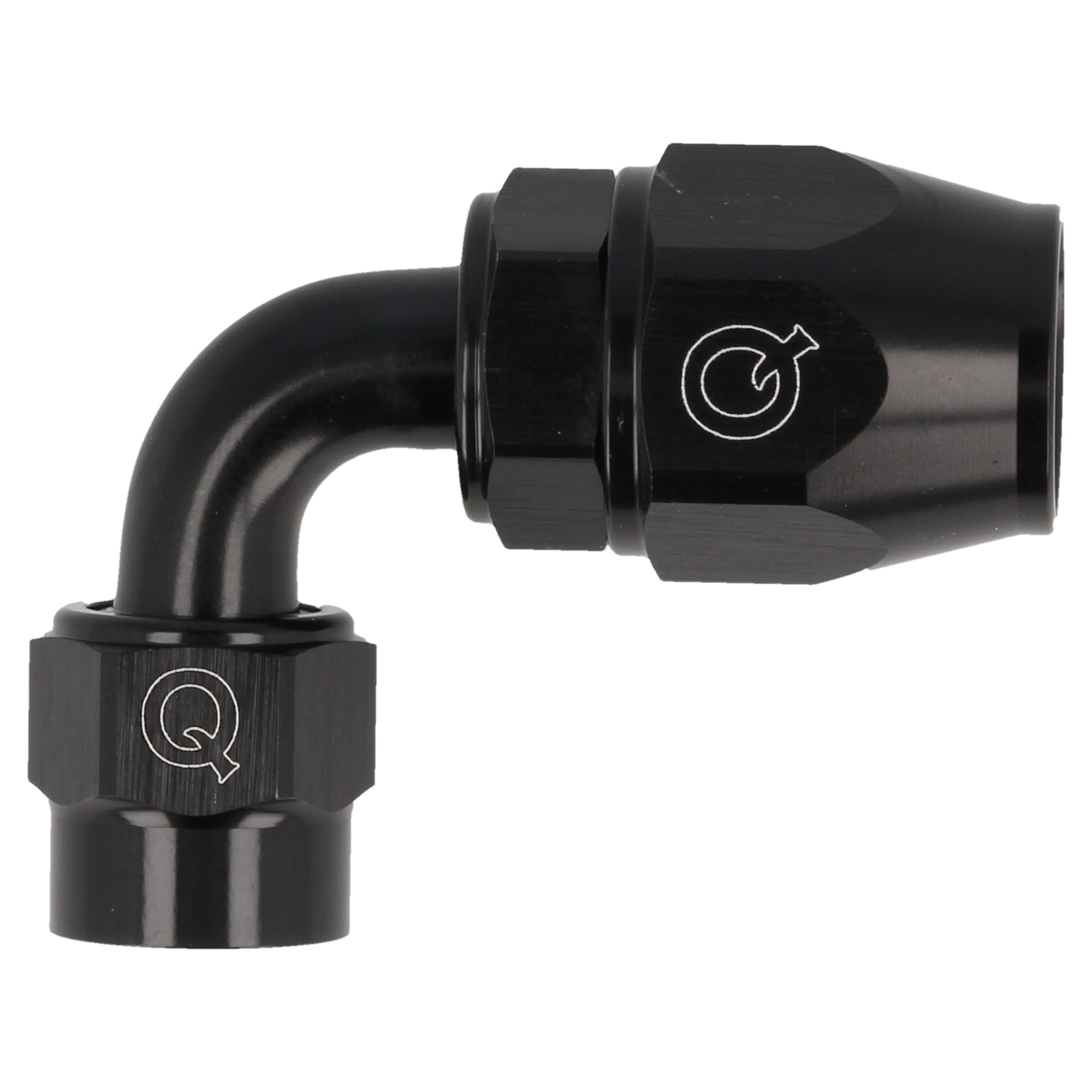 QSP Fitting Kevlar 90° AN4 Dash 4