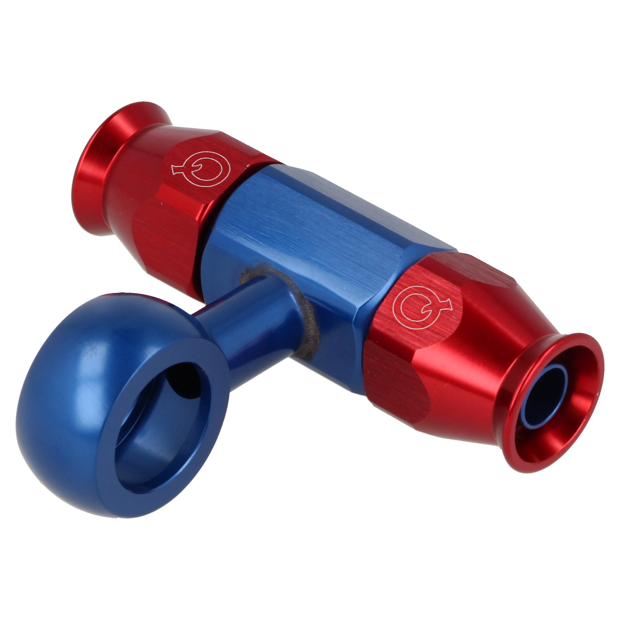 QSP weber Adapter double AN6 Dash 6 PTFE