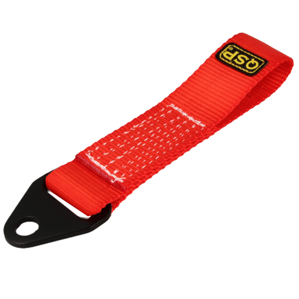 QSP Heavy Duty Abschleppschlaufe rot 20 cm FIA