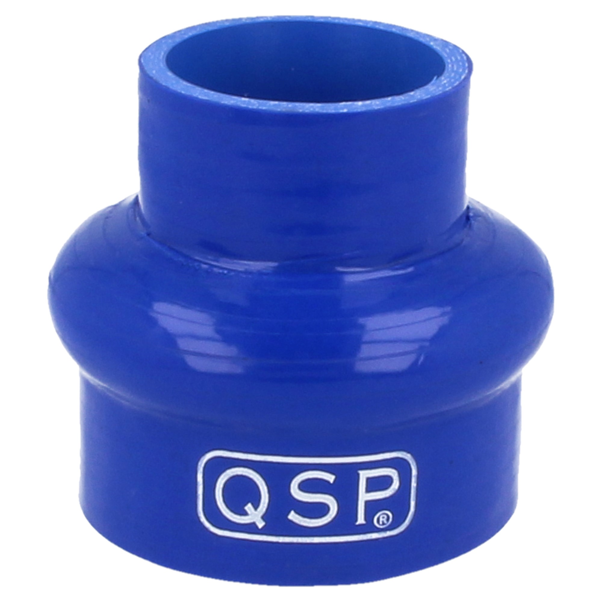 QSP Silikon Wulstverbinder - Reduzierung - 102-89mm - Blau