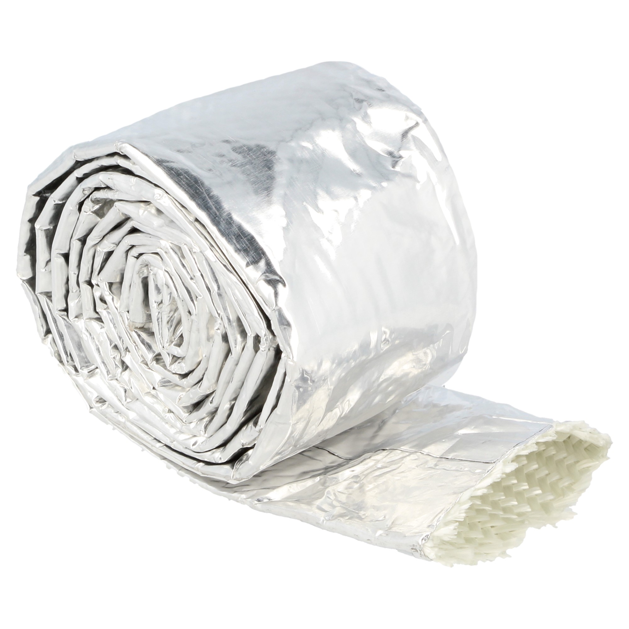 QSP Aluminium Glasfaser Hitzeschutzschlauch 1m x 10mm