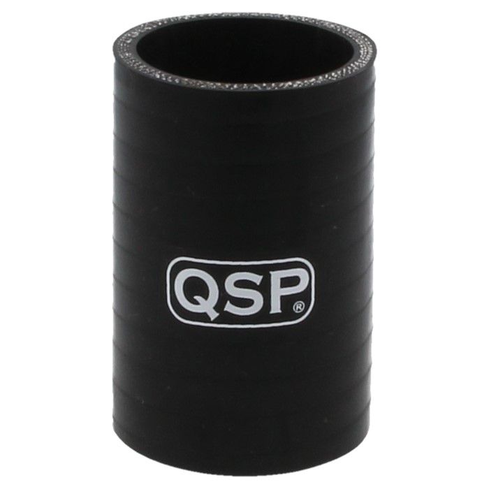 QSP Silikon Verbinder - Kraftstoff- und ölbeständig - 51mm - Schwarz