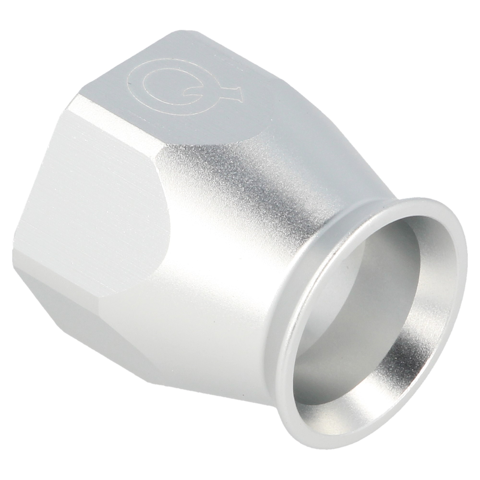 QSP Fitting Kopfteil PTFE AN4 Dash 4 silber
