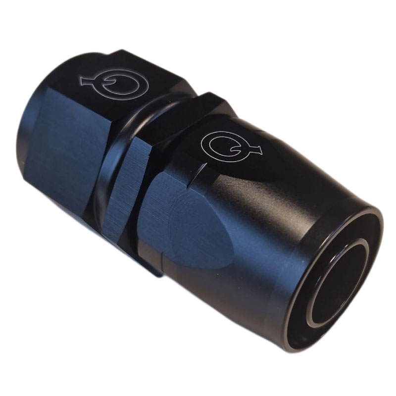 QSP Fitting gerade AN12 Dash 12 - schwarz