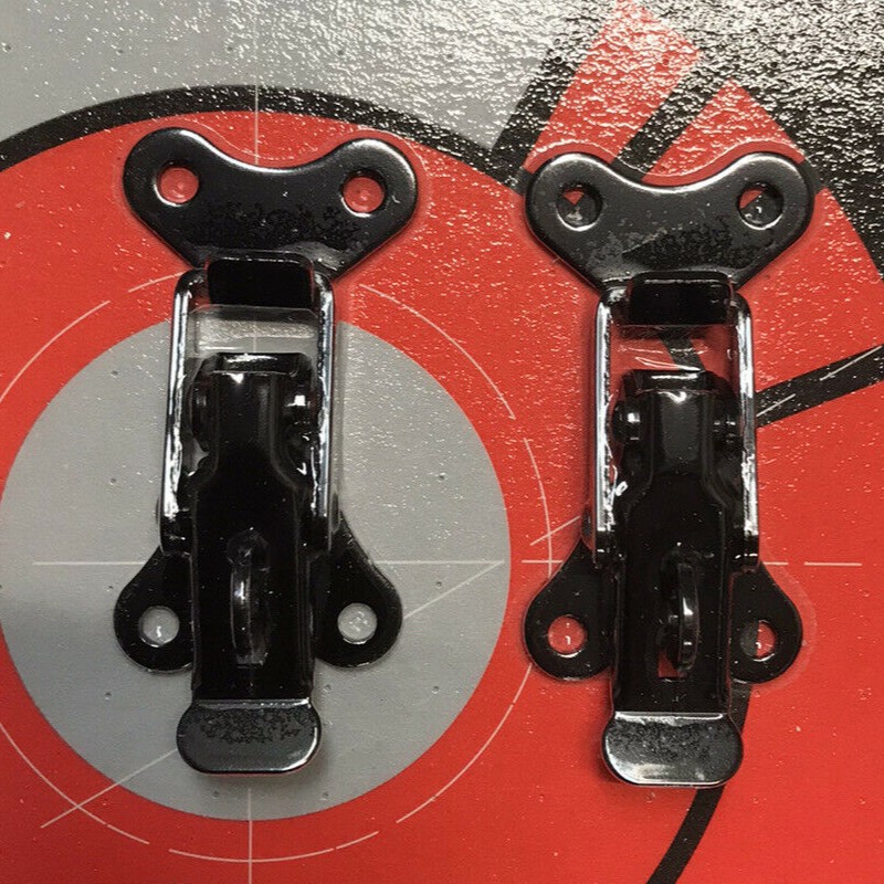 Grayston Metallverschluss mit Schlossöse klein schwarz