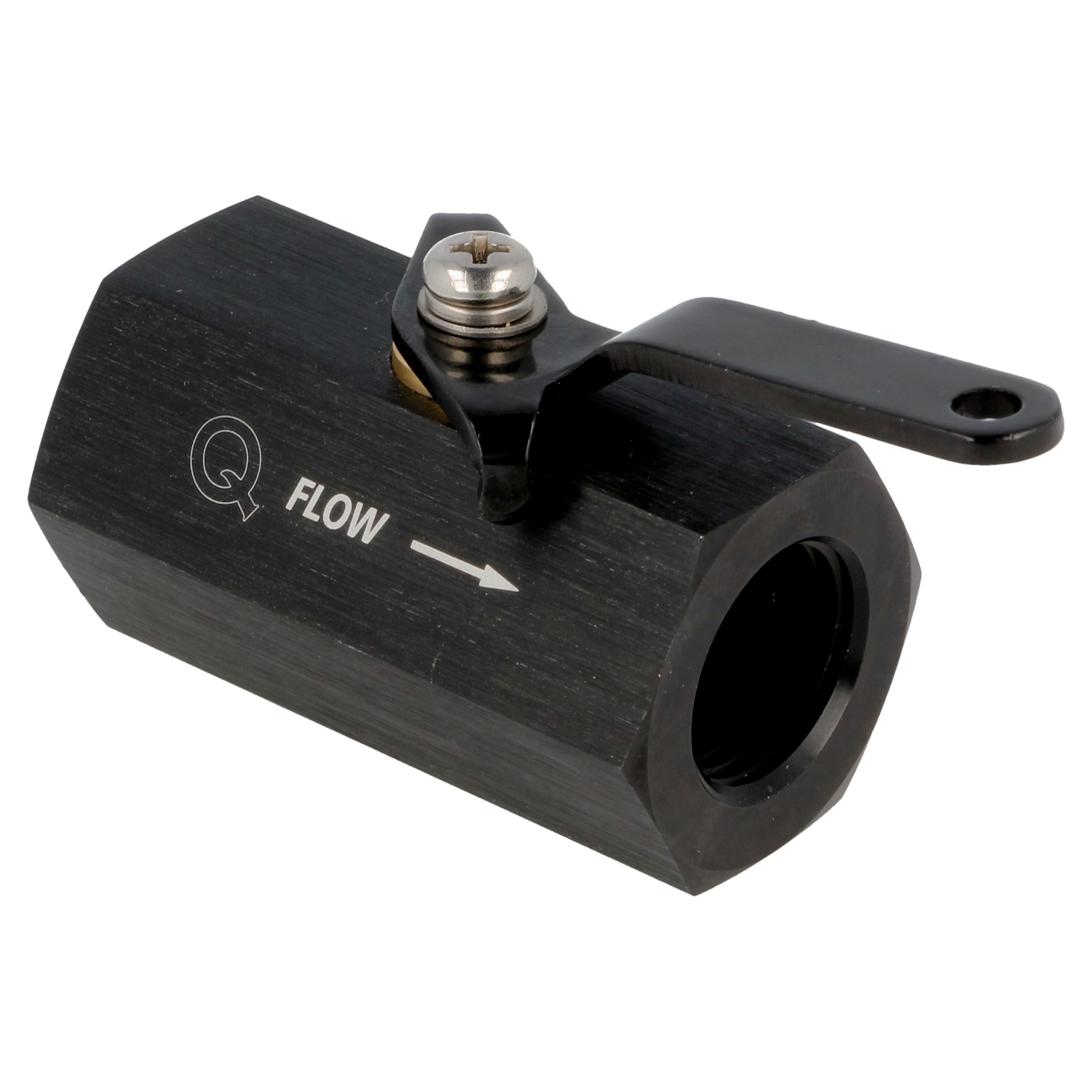 QSP Absperrventil 1/2 NPT Female - Female schwarz