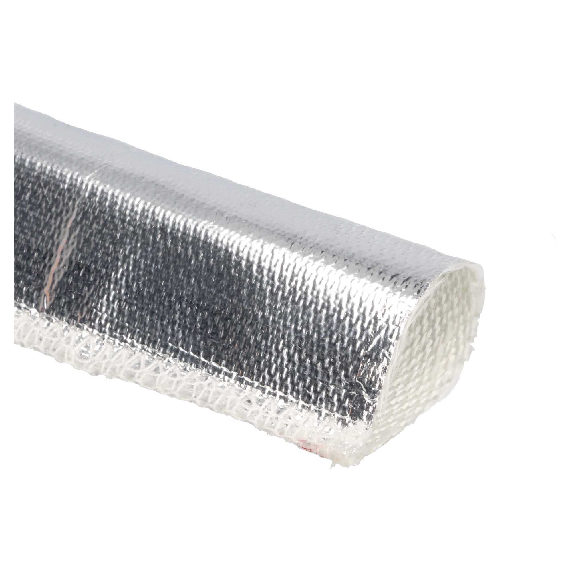 QSP Hitzeschutzschlauch geschlossen aluminium beschichtet 1 m x 100 mm