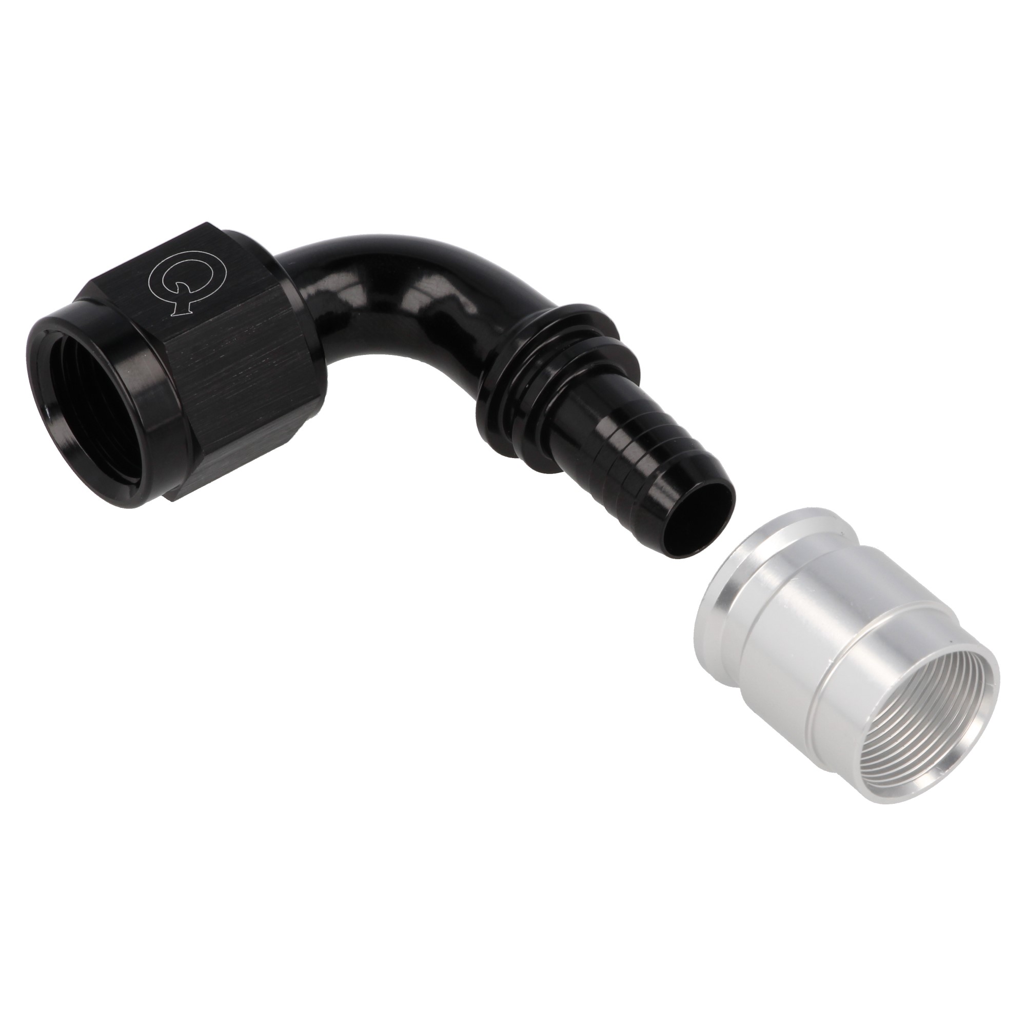 QSP shrink Fitting PTFE 90° AN4 Dash 4