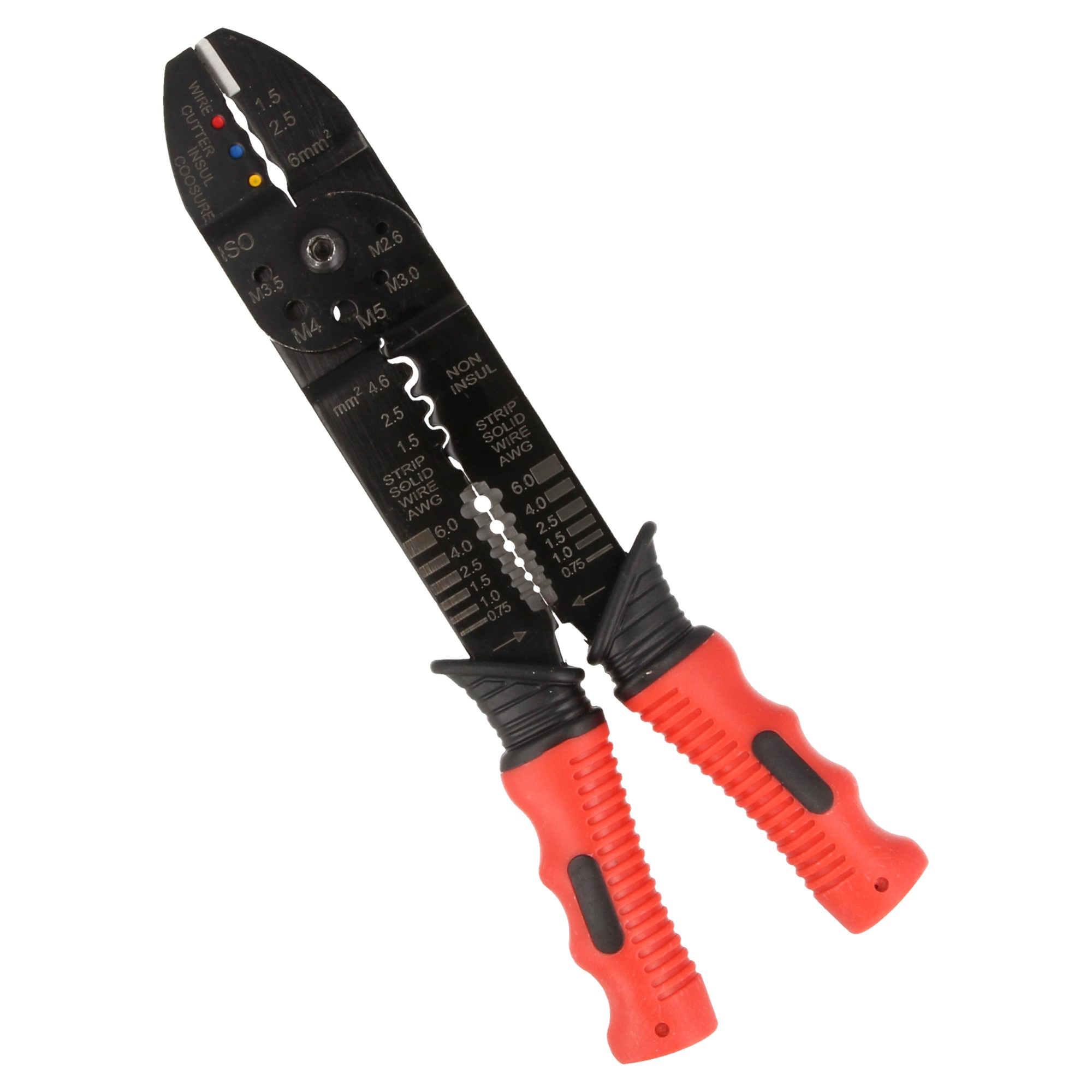 QSP Crimpzange Budget für Kabelschuhe 0,5-6 mm²