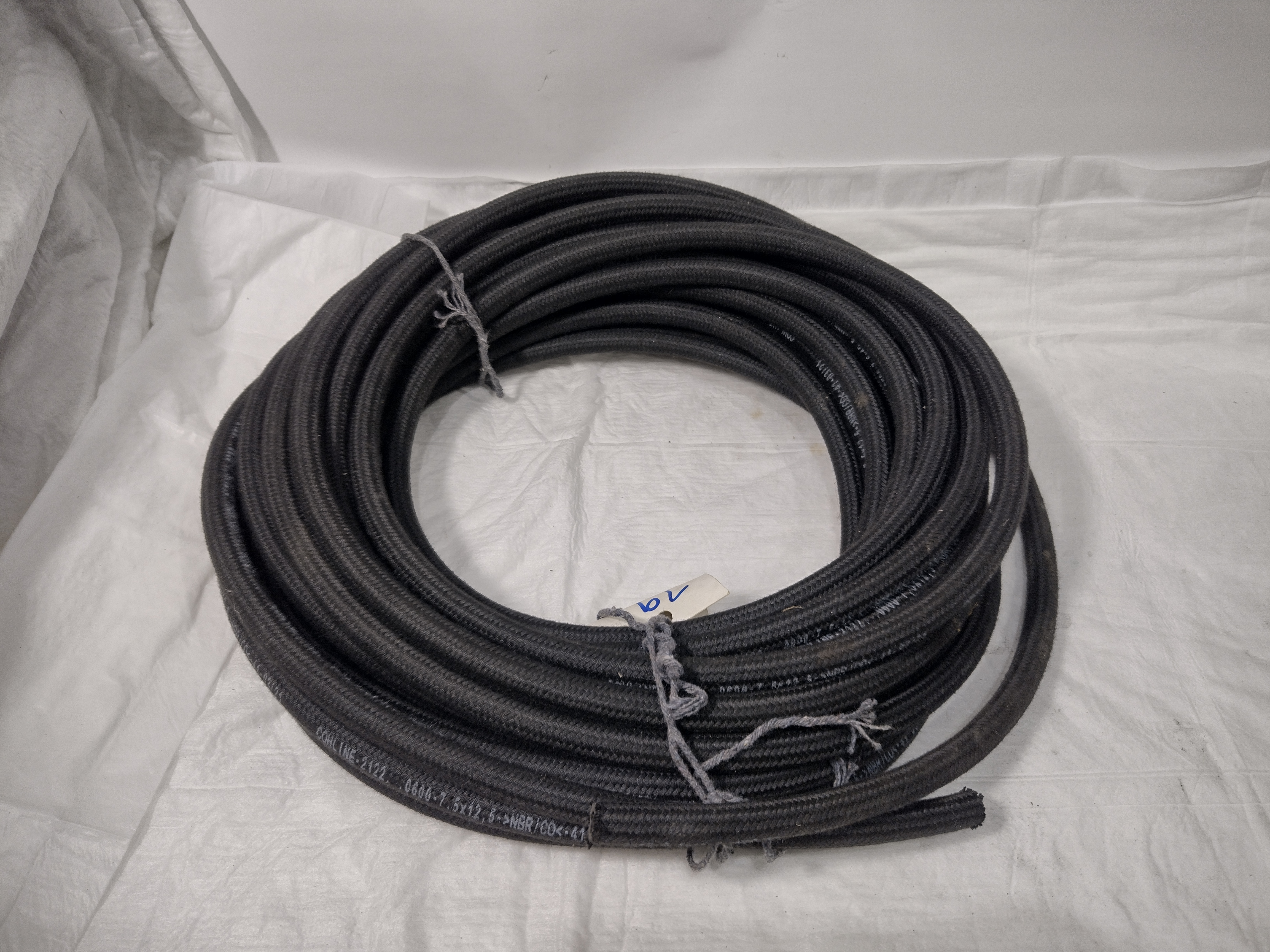 Kraftstoffschlauch / Benzinschlauch 7,5mm / 8mm Gewebe Meterware