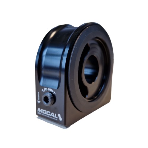 Mocal Billet Ölfilter Sandwichplatte M22 ohne Thermostat