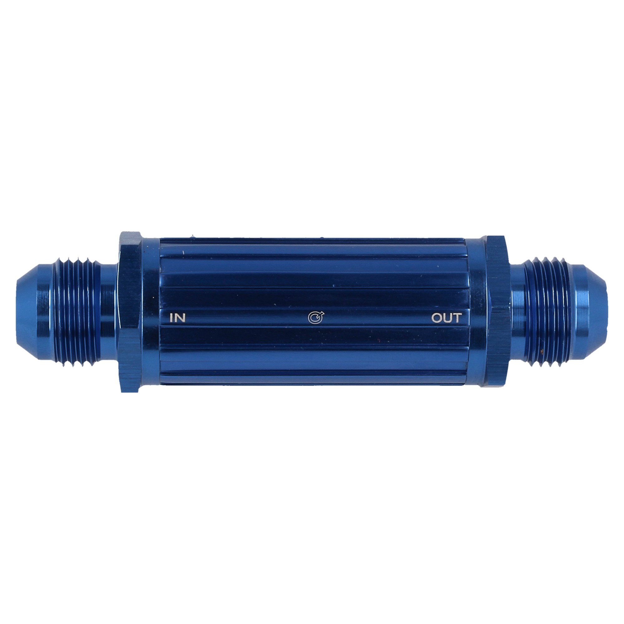 QSP Kraftstofffilter AN6 Dash 6 male blau 30 Mikron