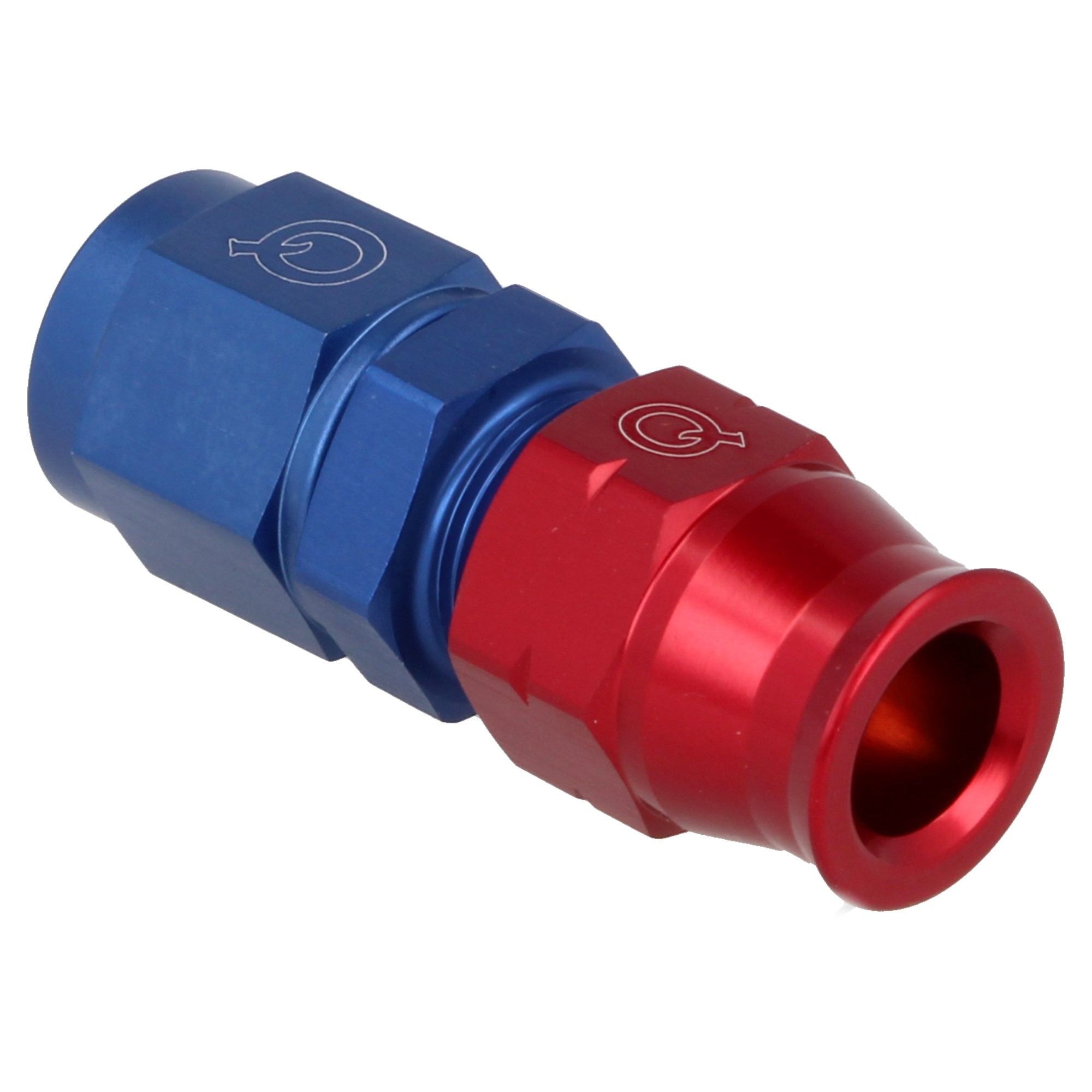 QSP Aluminum Rohr Adapter weiblich gerade AN6 Dash 6 - 7.94 mm
