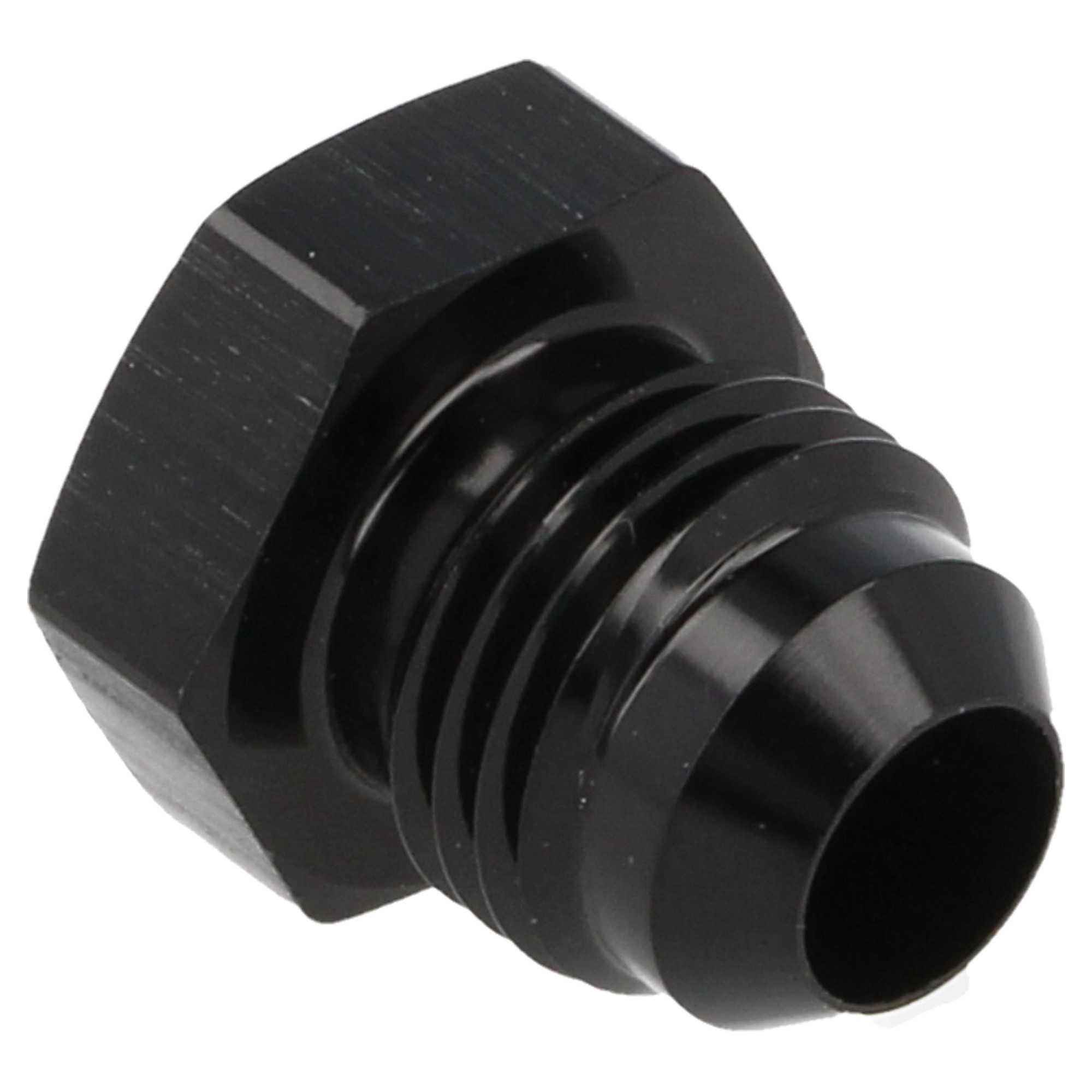 QSP Aluminium Blindstopfen AN10 Dash 10 schwarz