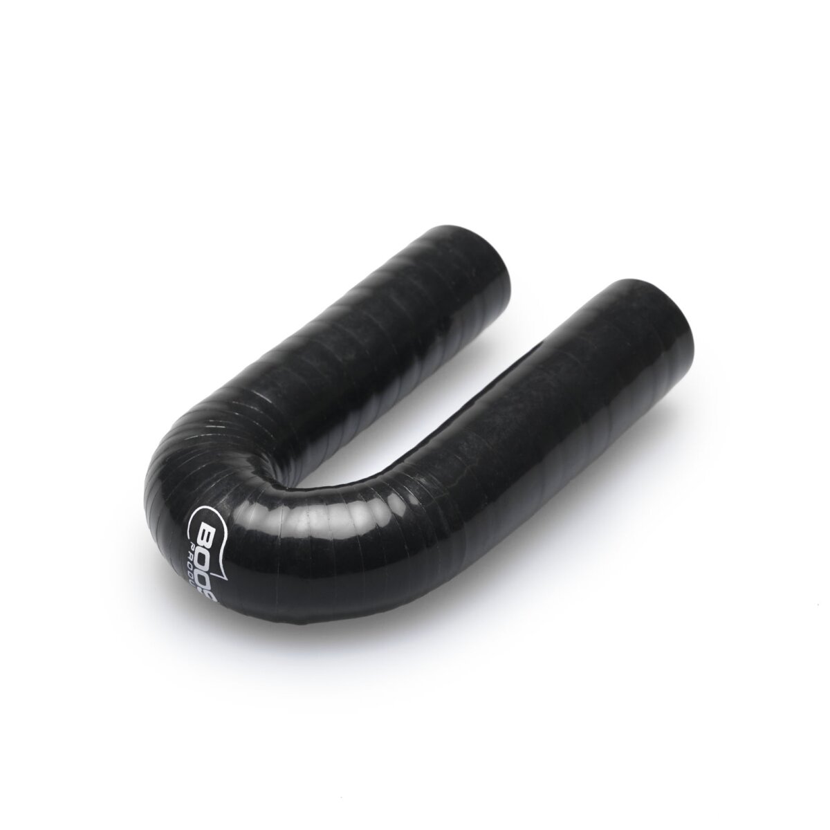 Silikonbogen 180°, 16mm, schwarz