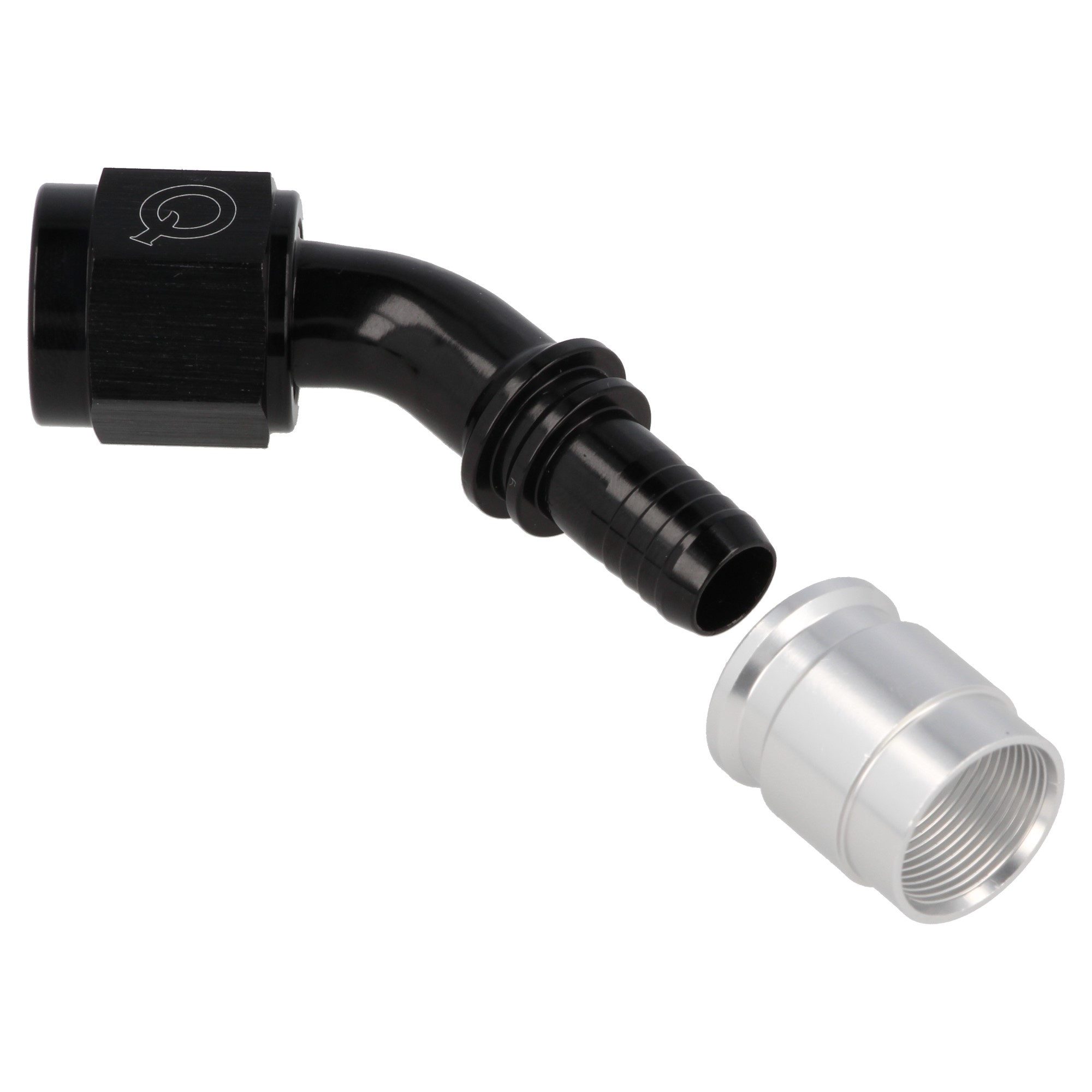 QSP shrink Fitting PTFE 45° AN4 Dash 4