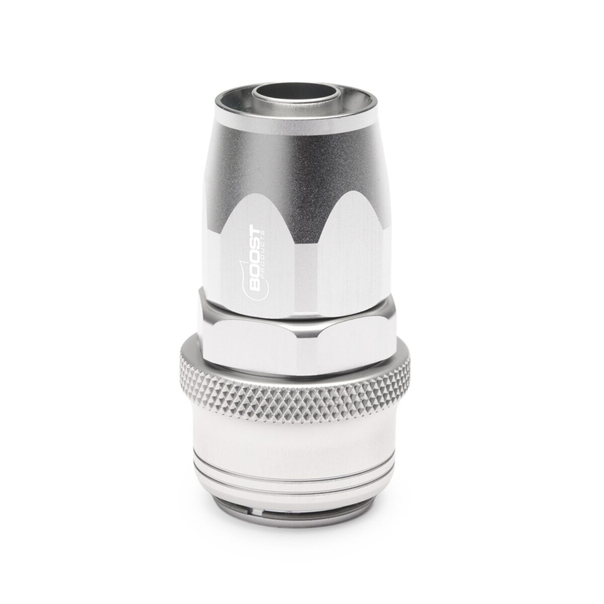 Quick Click Schlauchanschluss Fitting weiblich Dash 10 / -10 AN - gerade - silber matt