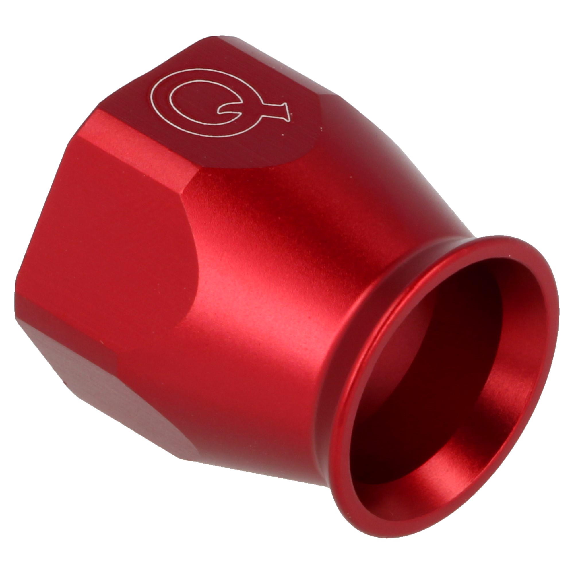 QSP Fitting Kopfteil PTFE AN4 Dash 4 rot