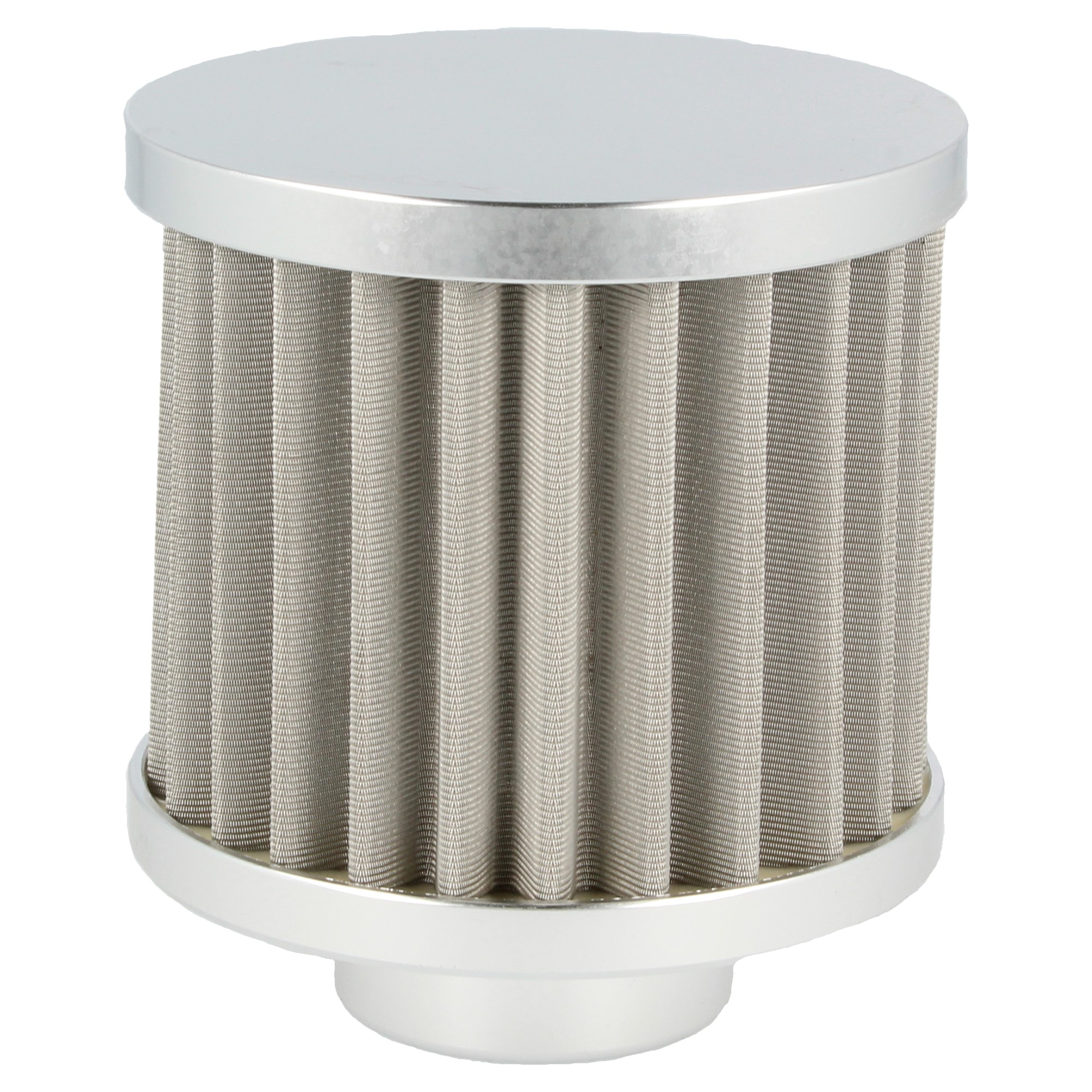 QSP Luftfilter D12 AN12 für Öl Catchtank silber