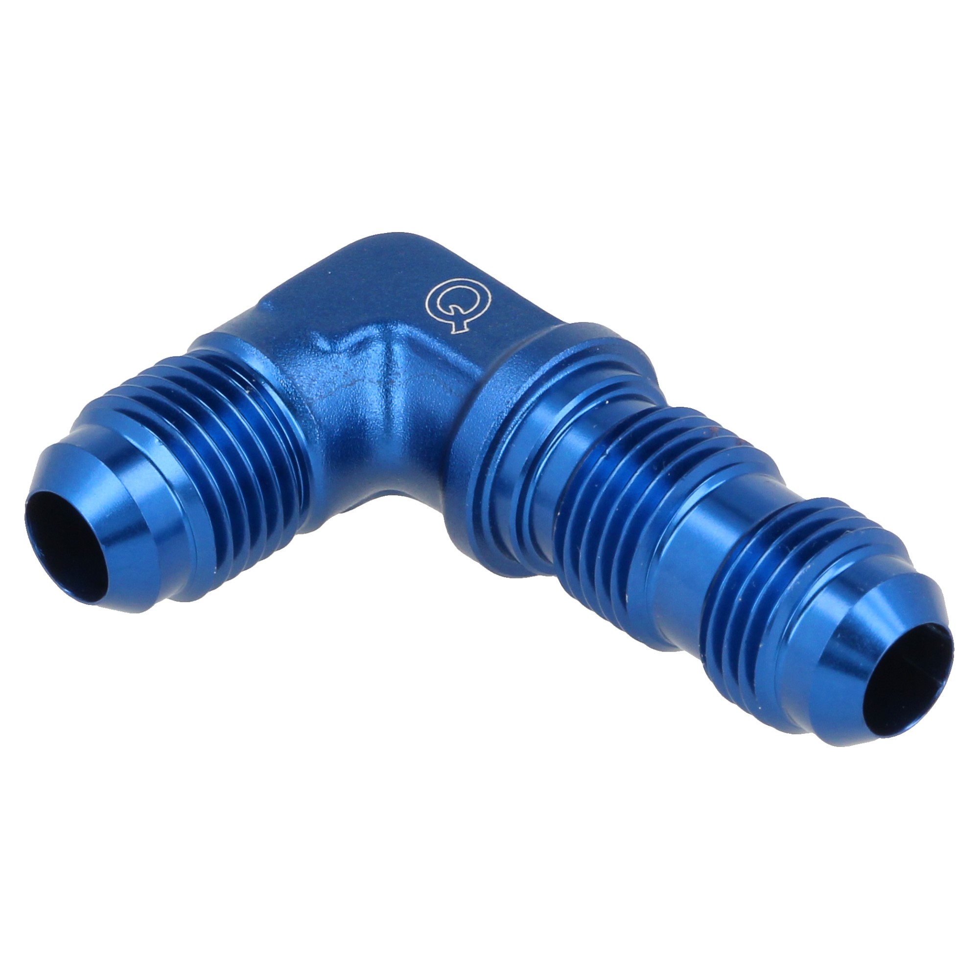 QSP Bulkhead Schottwand Durchführung 90° AN3 Dash 3