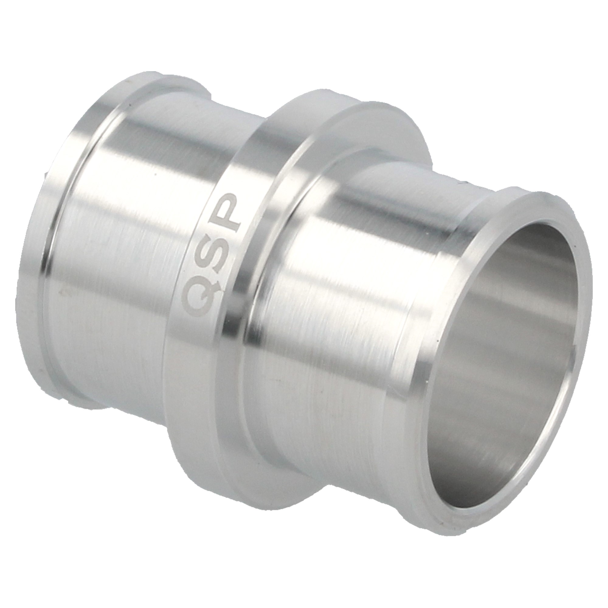 QSP Aluminium billet Schlauchverbinder Ø63mm (2.5") Ladeluft Turbo Intercooler