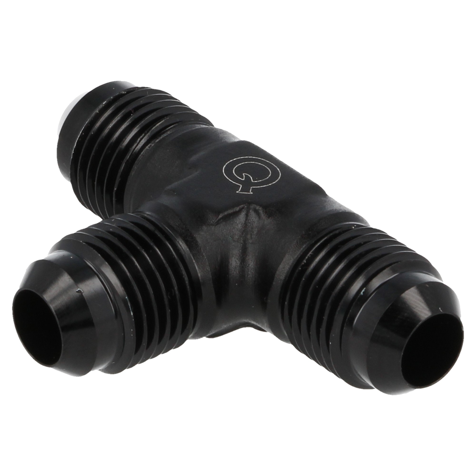 QSP Aluminium T-Stück AN3 Dash 3 schwarz