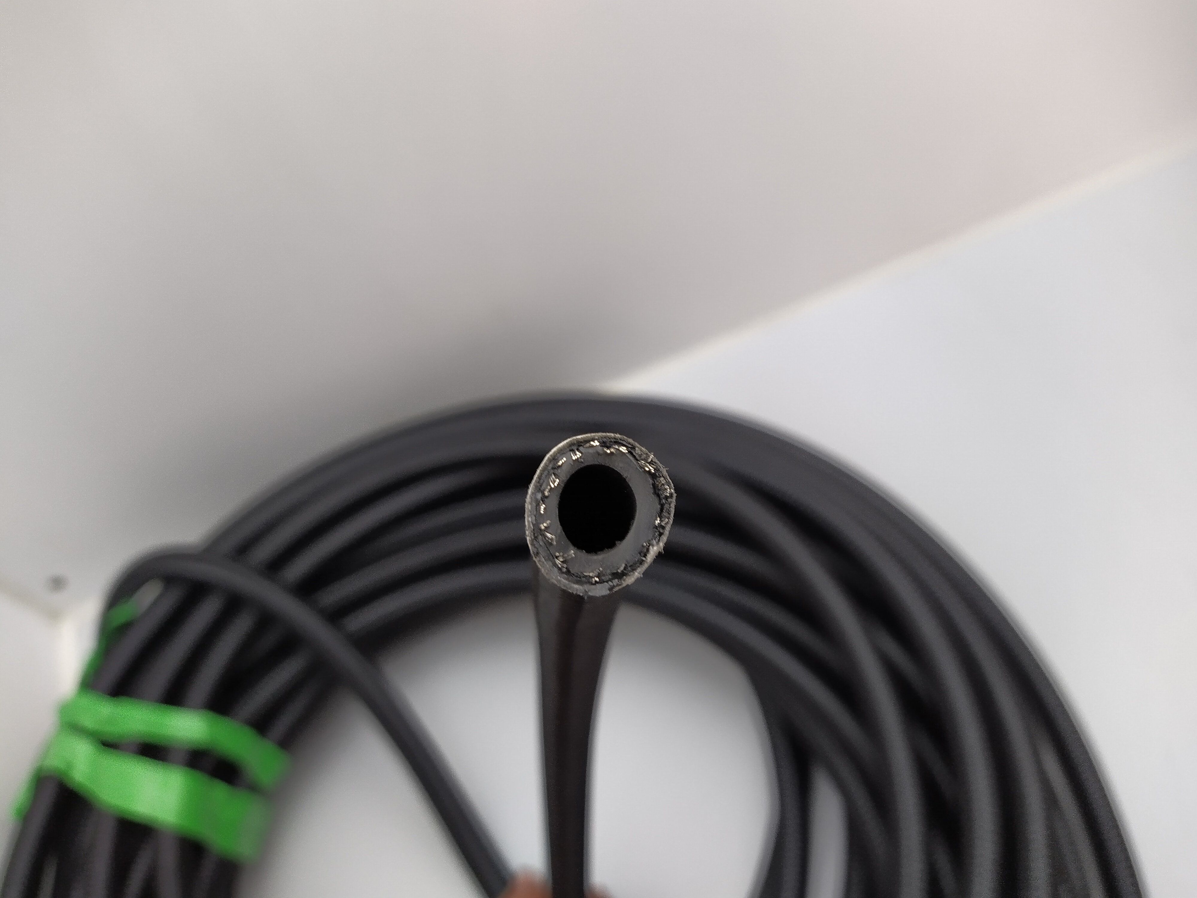 NBR Nylon Stahlflexleitung Dash 06 AN6 schwarz