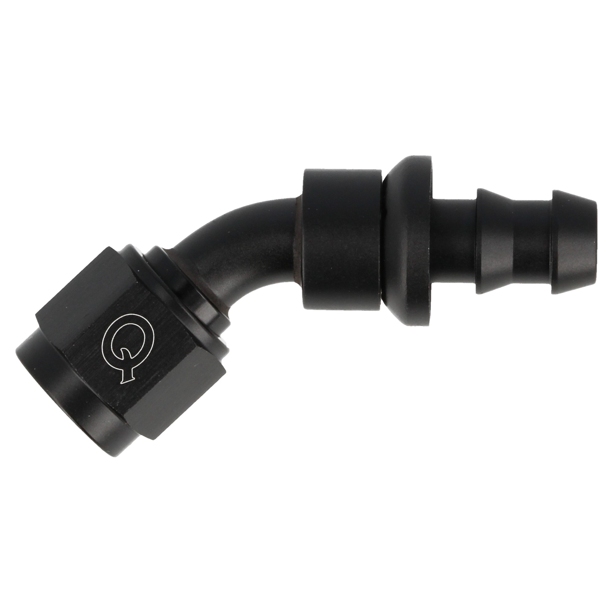 QSP Fitting push-on 45° AN4 Dash 4