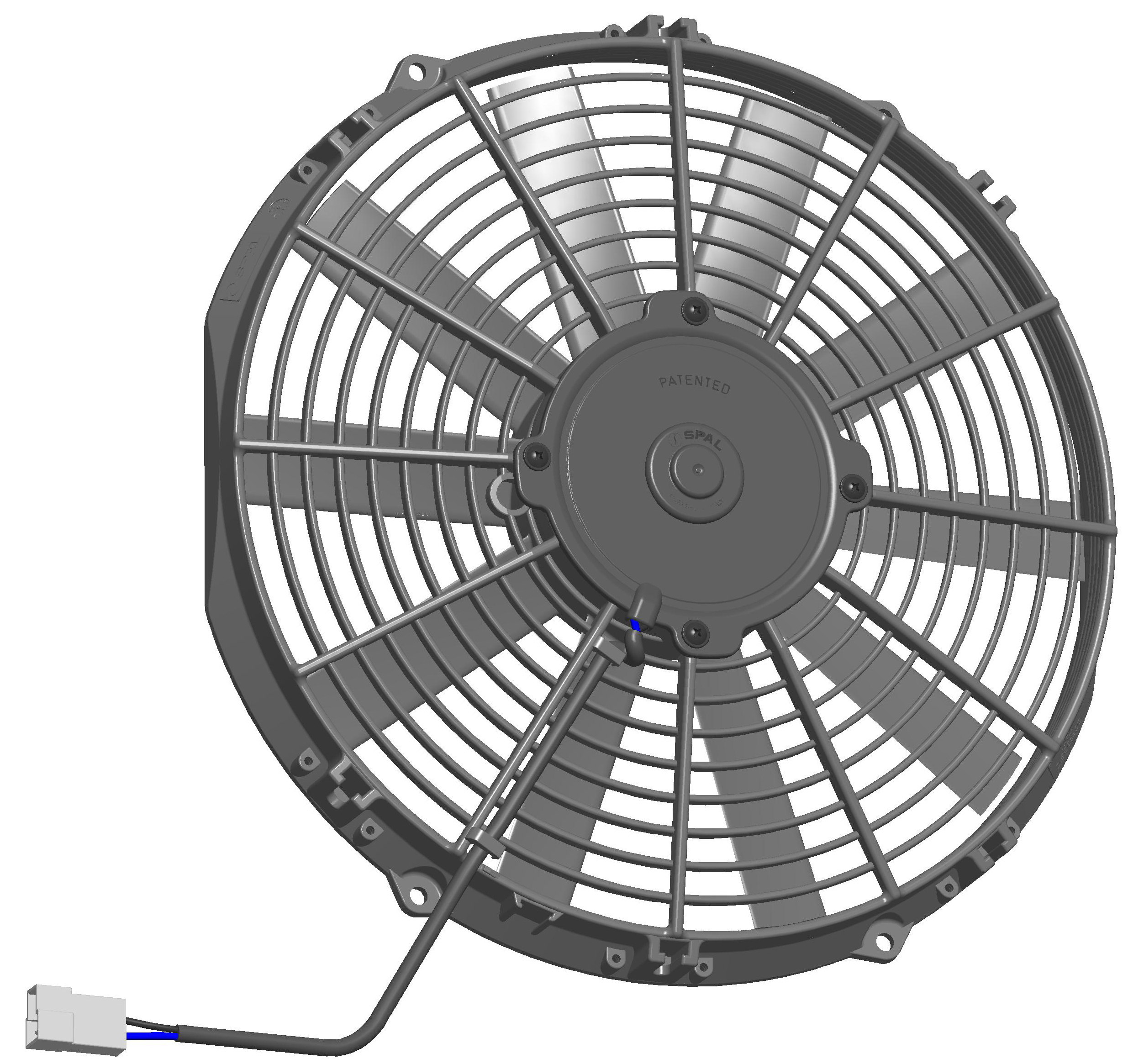 SPAL Lüfter VA10-AP9/C-25S 305mm 12V blasend 1460 m³/h Kühlerlüfter