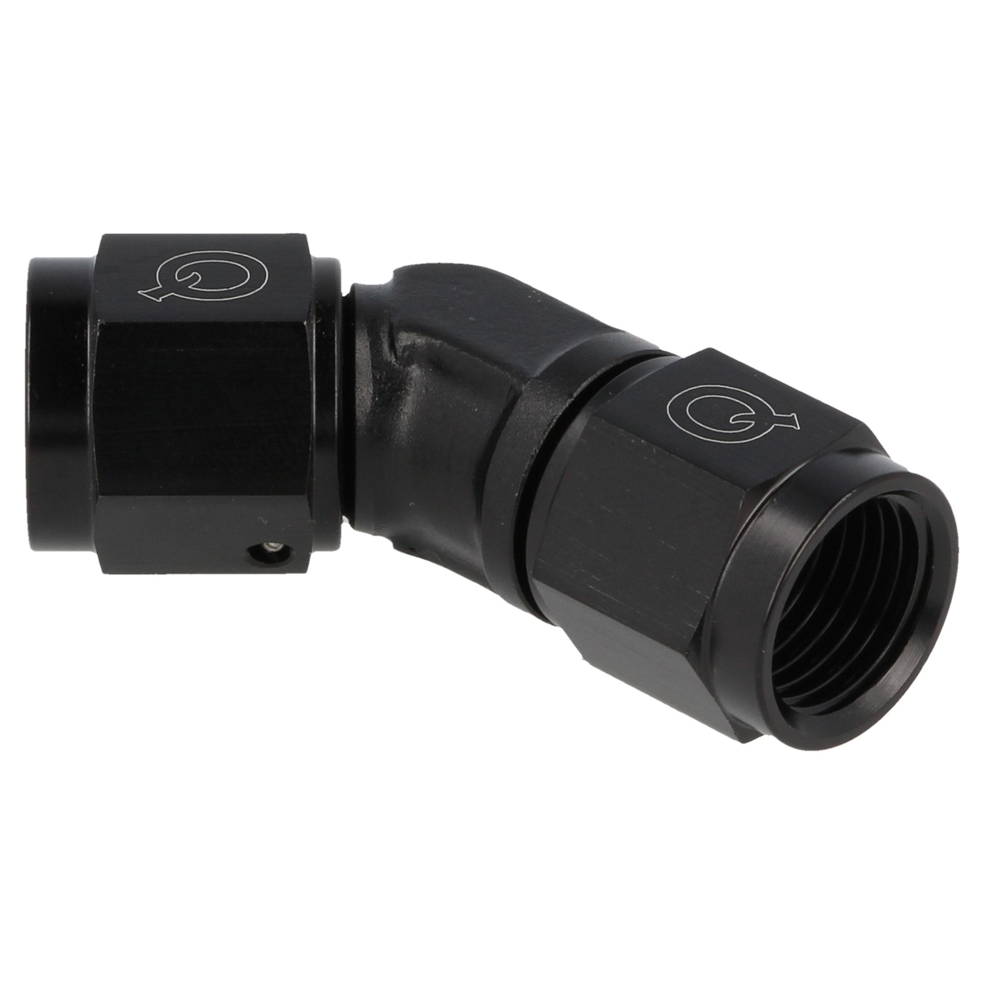 QSP Adapter drehbar weiblich 45° AN3 Dash 3 schwarz