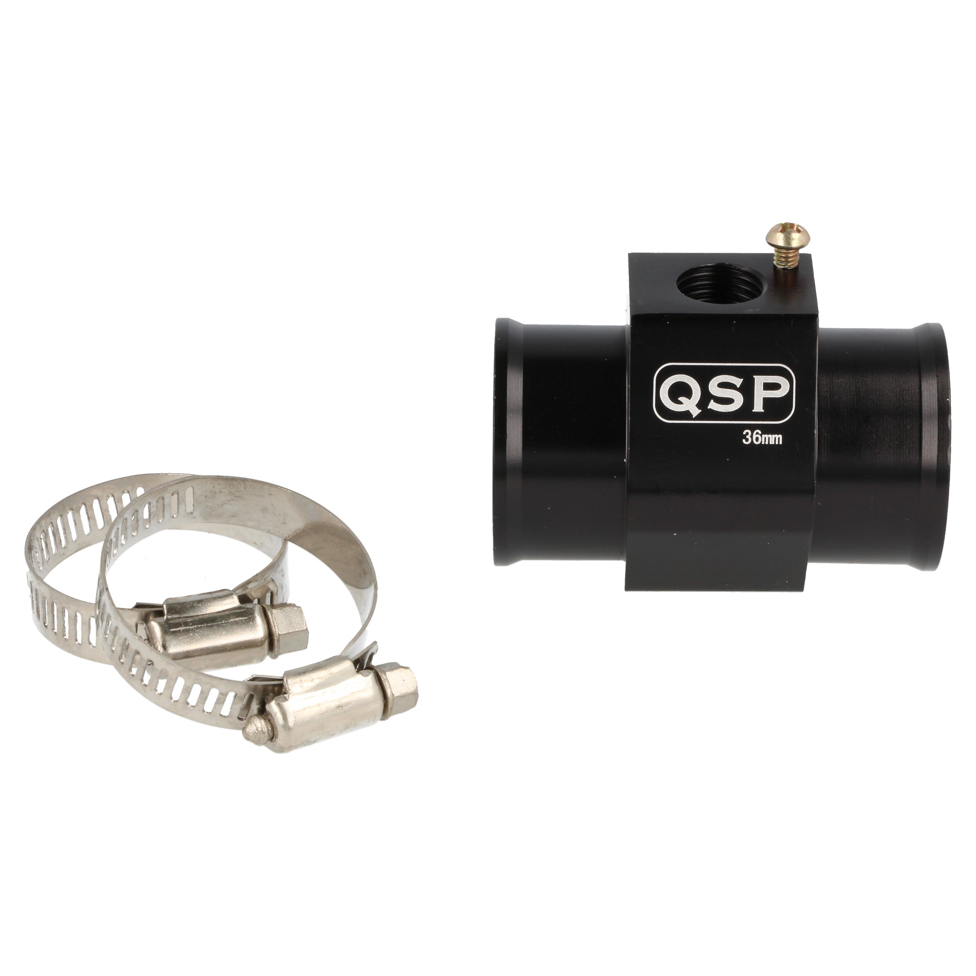 QSP T-adapter for M14x1.5 sensor - 30mm - Schwarz