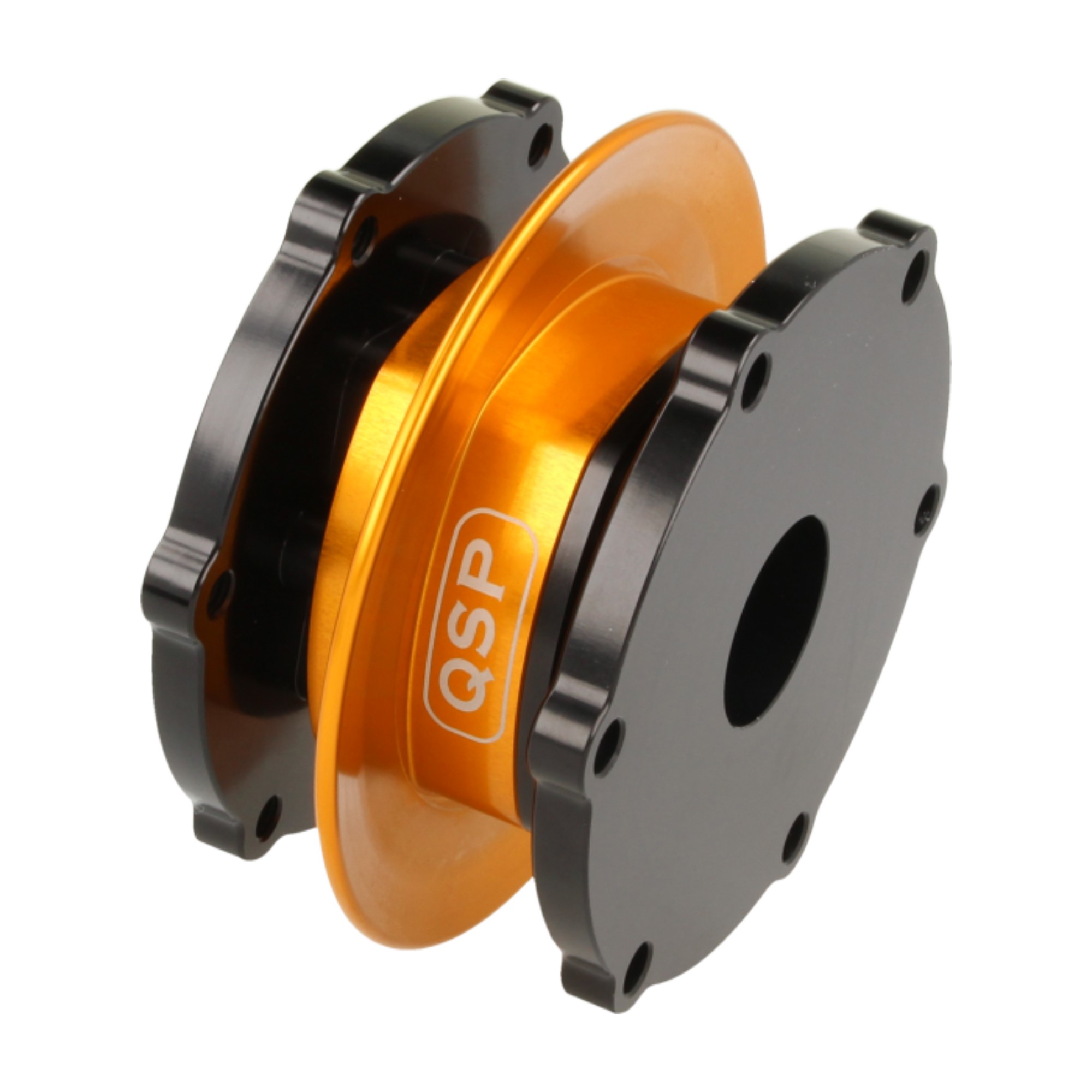 QSP Quick Release R10 Gold | FIA zugelassen | Spielfrei | 6x70 mm Snap Off