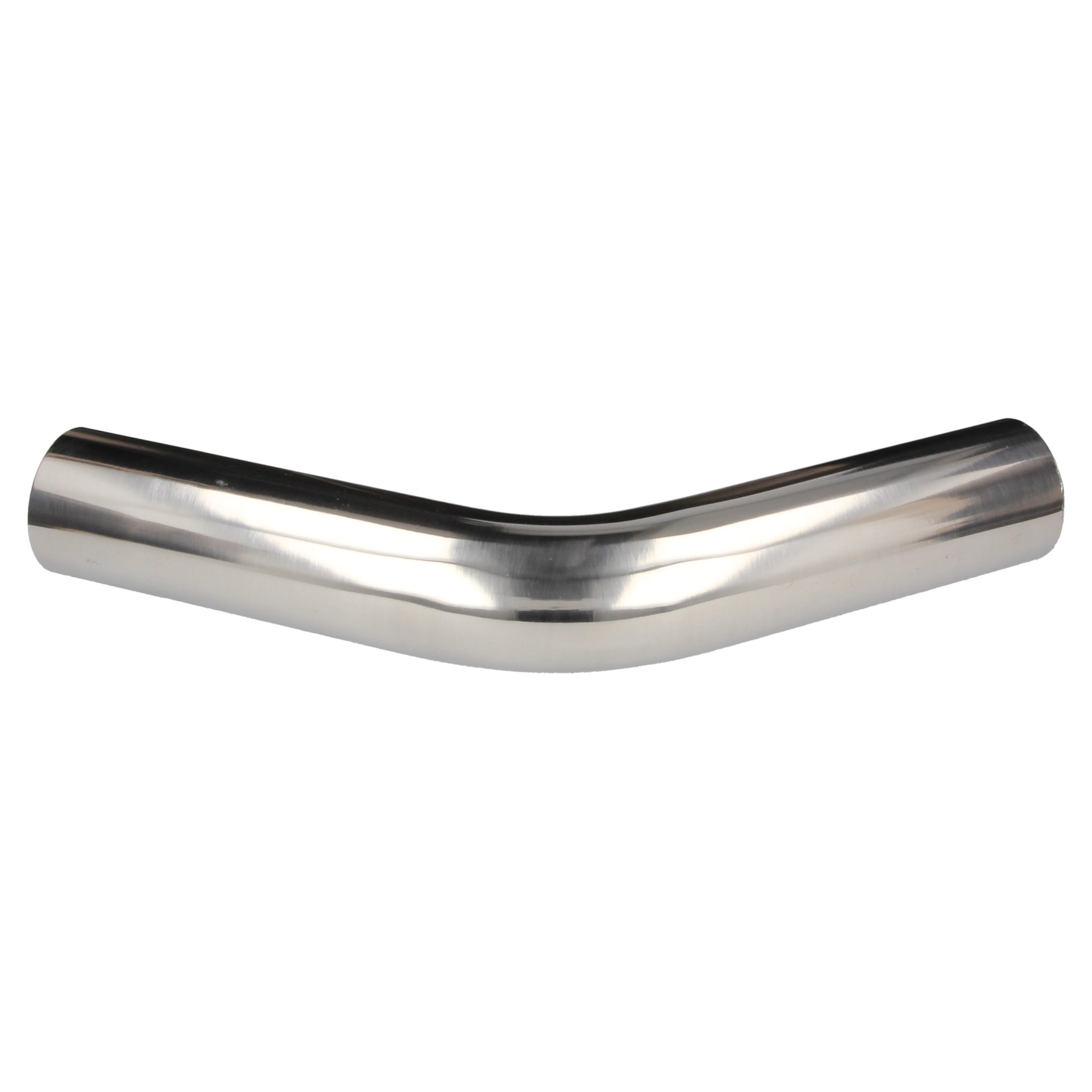 QSP Aluminium Schlauchverbinder 45° Ø35mm (1.38") Silber Ladeluft Turbo Intercooler