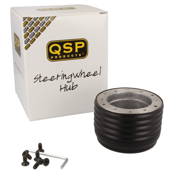 QSP Lenkradnabe für DOCK Steuersysteme | Konus 23–24 mm | 70/74 mm Lochkreis