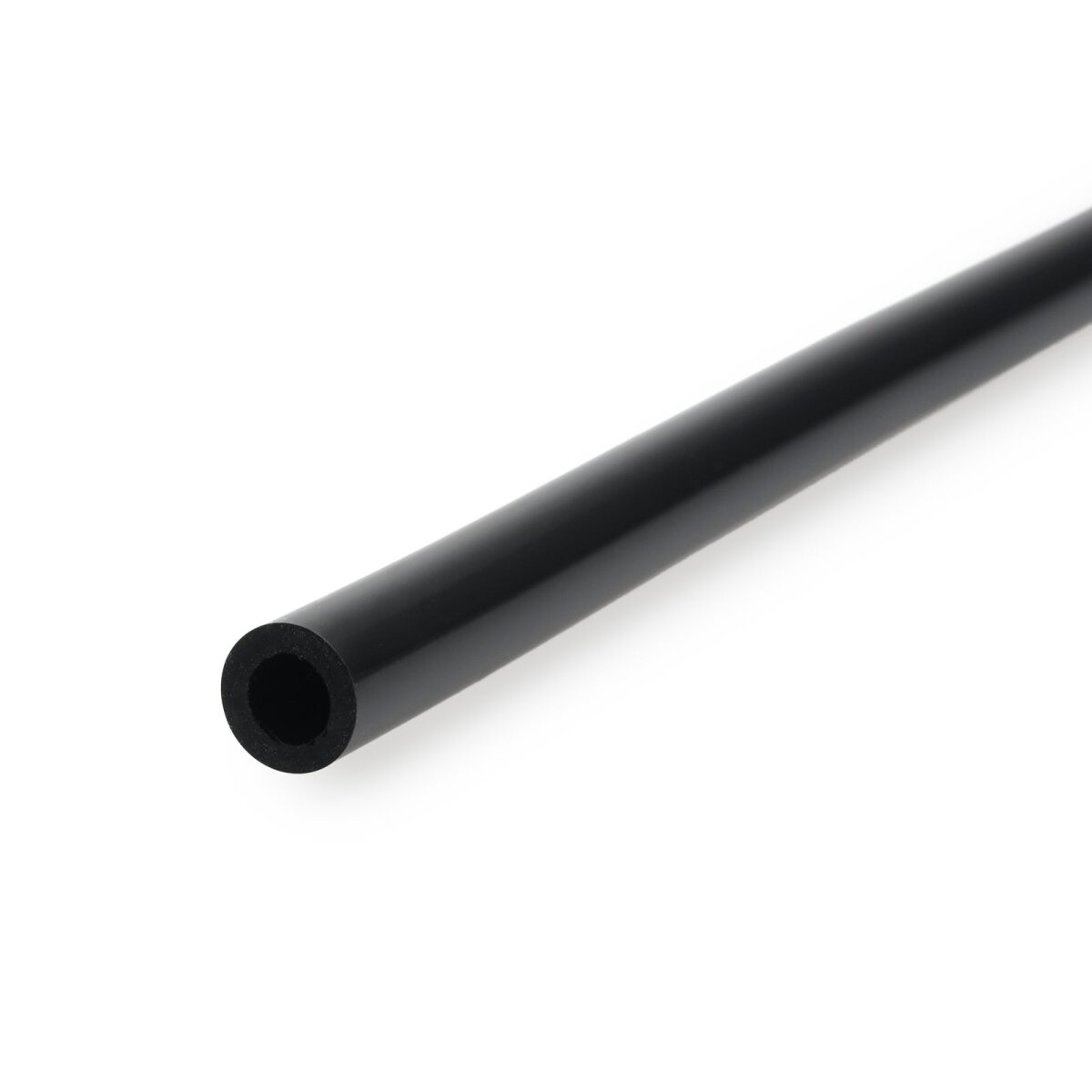 Silikon Unterdruckschlauch 6mm (0.225") ID, schwarz, 1m (3ft.) Rolle