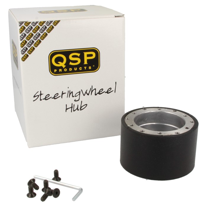 QSP Lenkradnabe für VETUS Steuersysteme | Konus 19–24 mm mit Nut | 70/74 mm