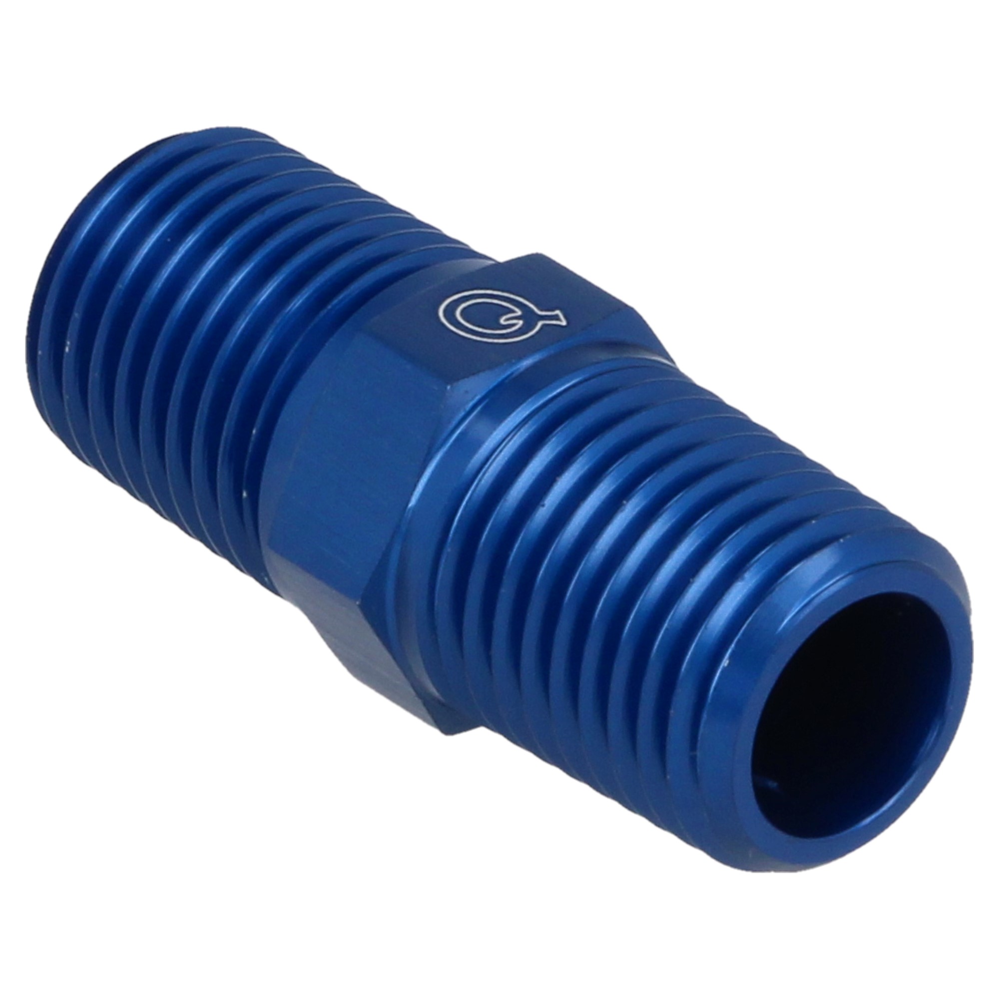 QSP Aluminum Adapter männlich 1/4 NPT - 1/4 NPT