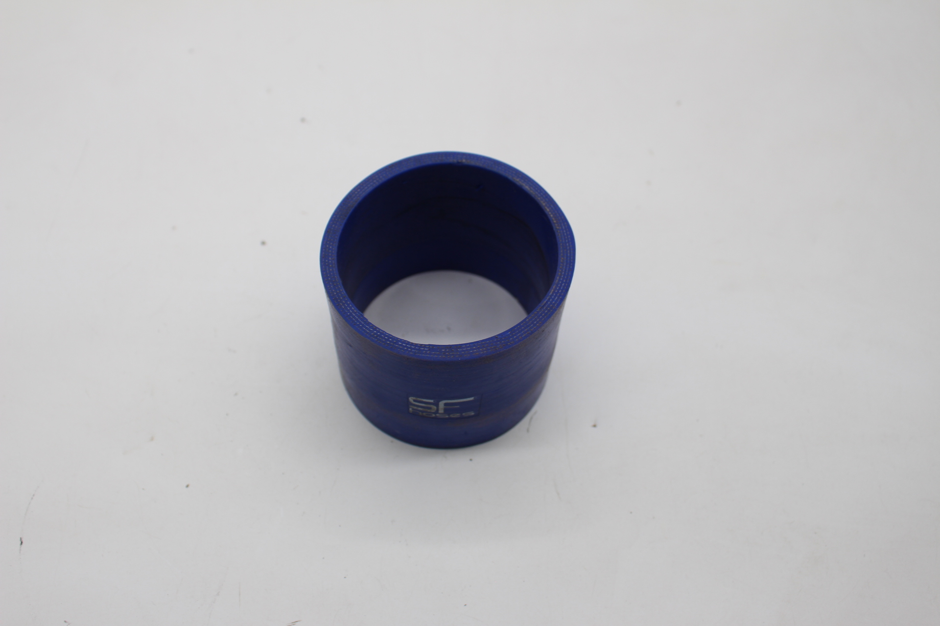 Silikon-Verbinder – 76 mm Ø – 75 mm Länge – Blau