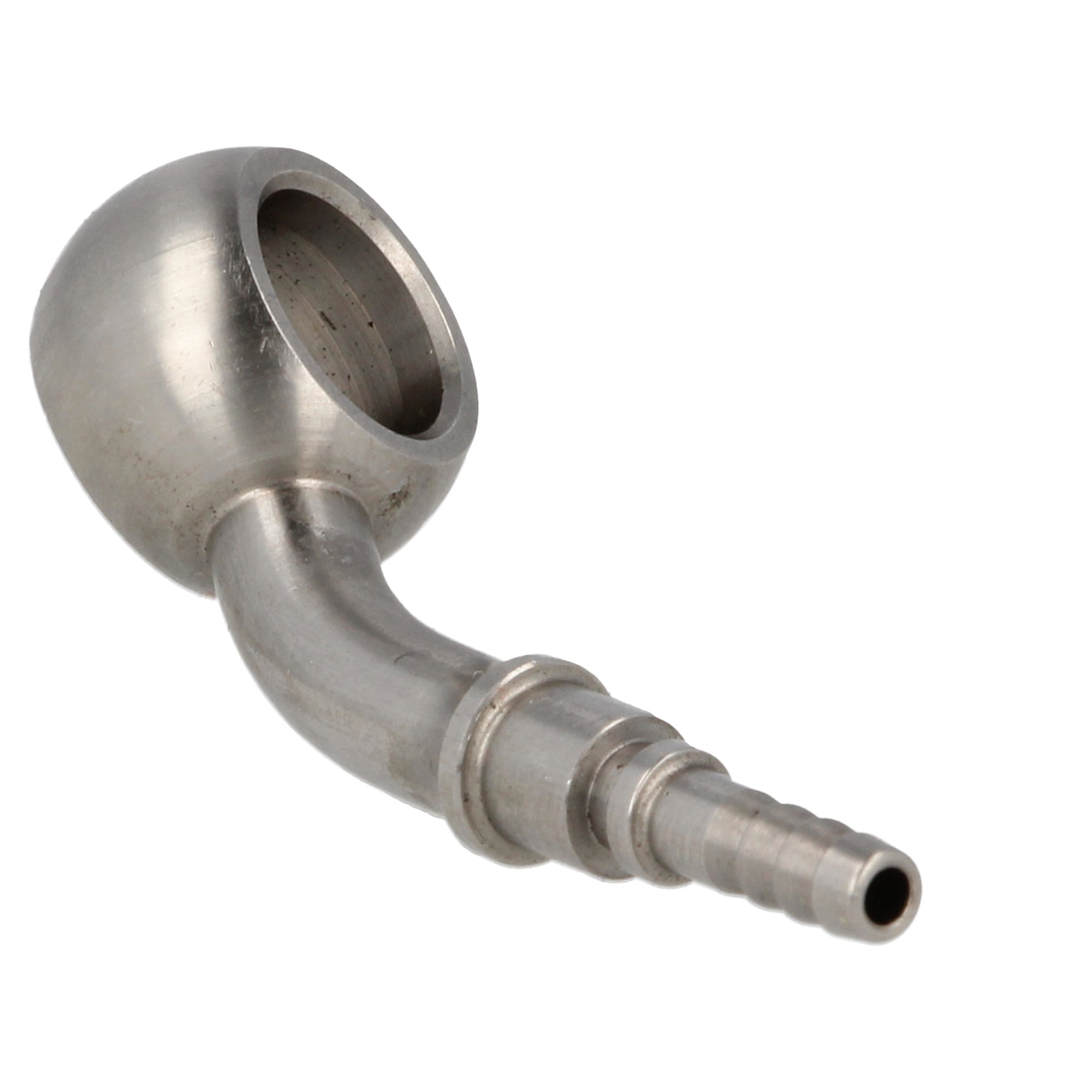 QSP Schrumpfschlauch Adapter Banjo 45° Edelstahl Dash 3 / AN3