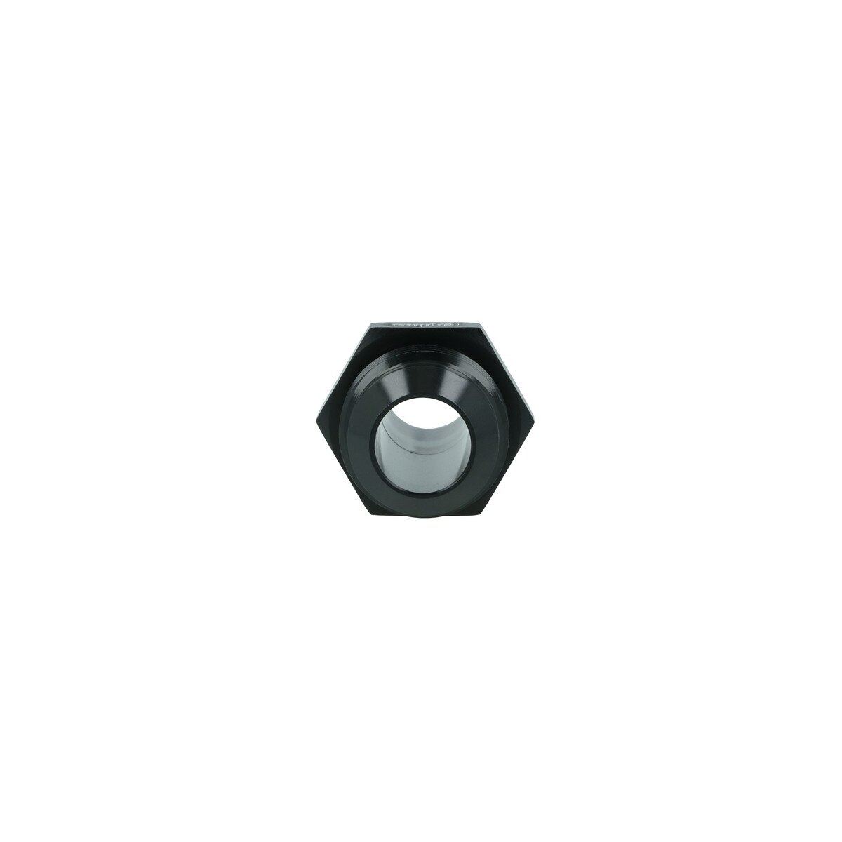 Einschrauber Dash 10 männlich zu Schlauchanschluss gerippt 16mm (5/8") - schwarz matt