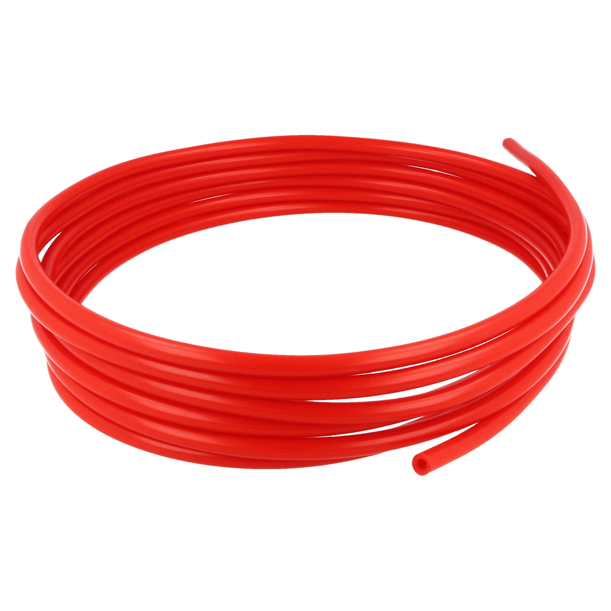 Unterdruckschlauch - 4mm - Länge 5 m – Rot