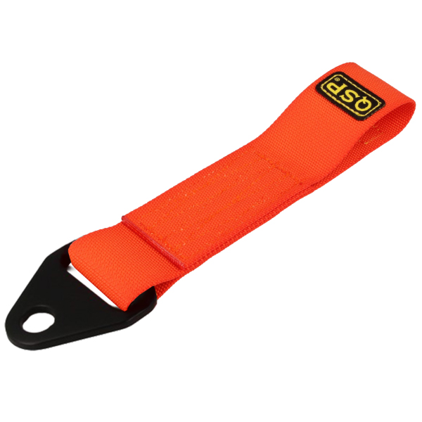 QSP Heavy Duty Abschleppschlaufe orange 20 cm FIA