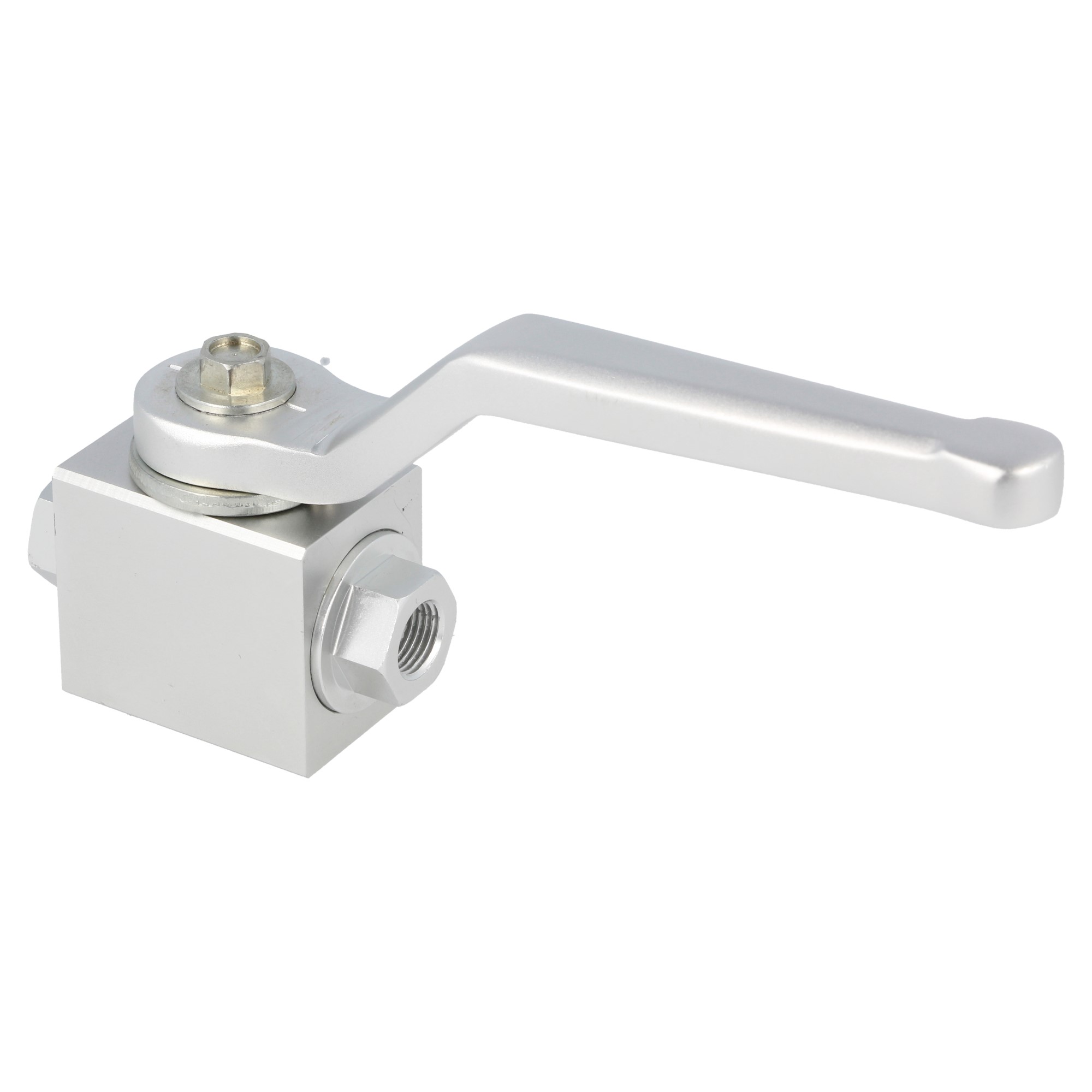 QSP Bremsdruckventil Aluminium 1/8 NPT Female silber
