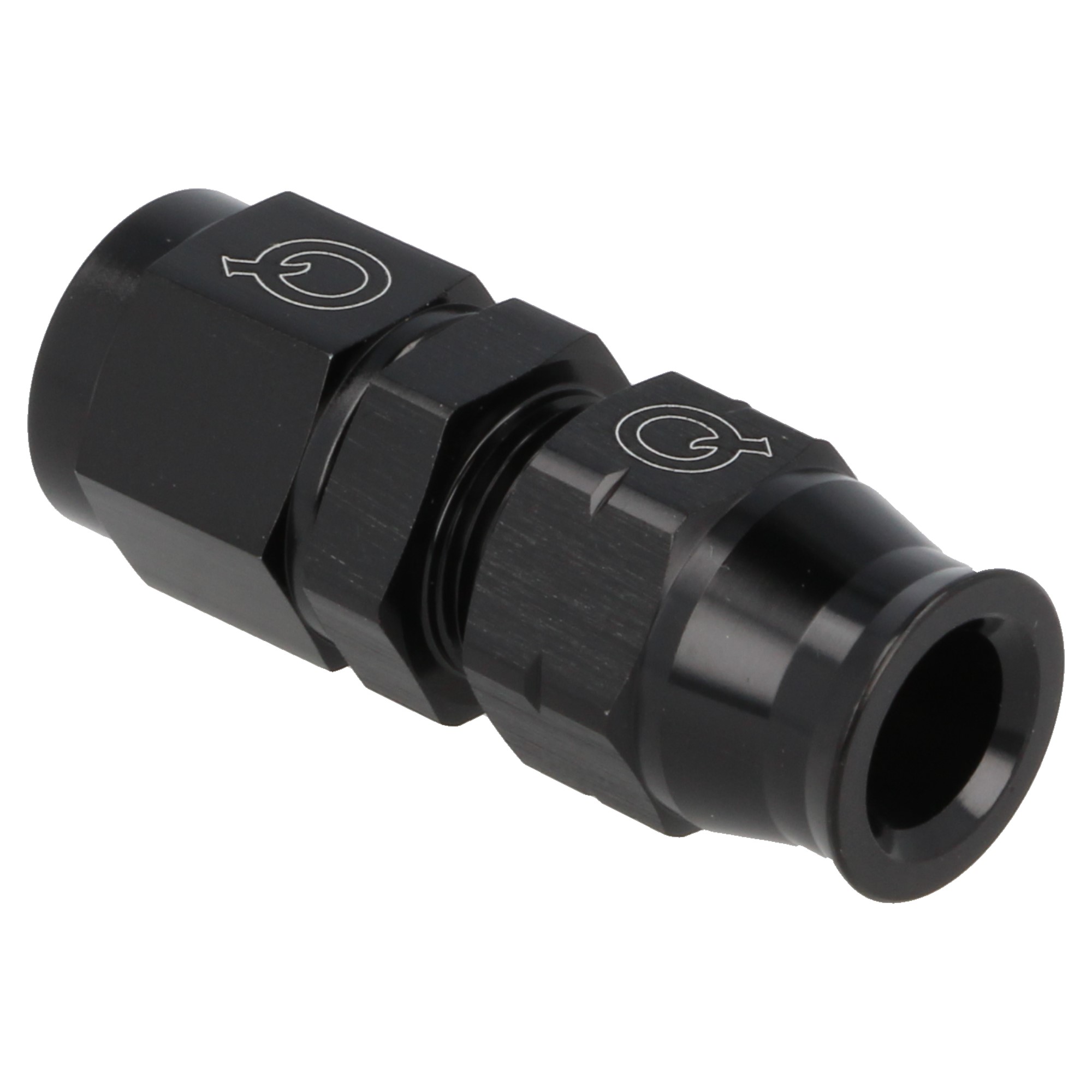 QSP Aluminum Rohr Adapter weiblich gerade AN6 Dash 6 - 7.94 mm