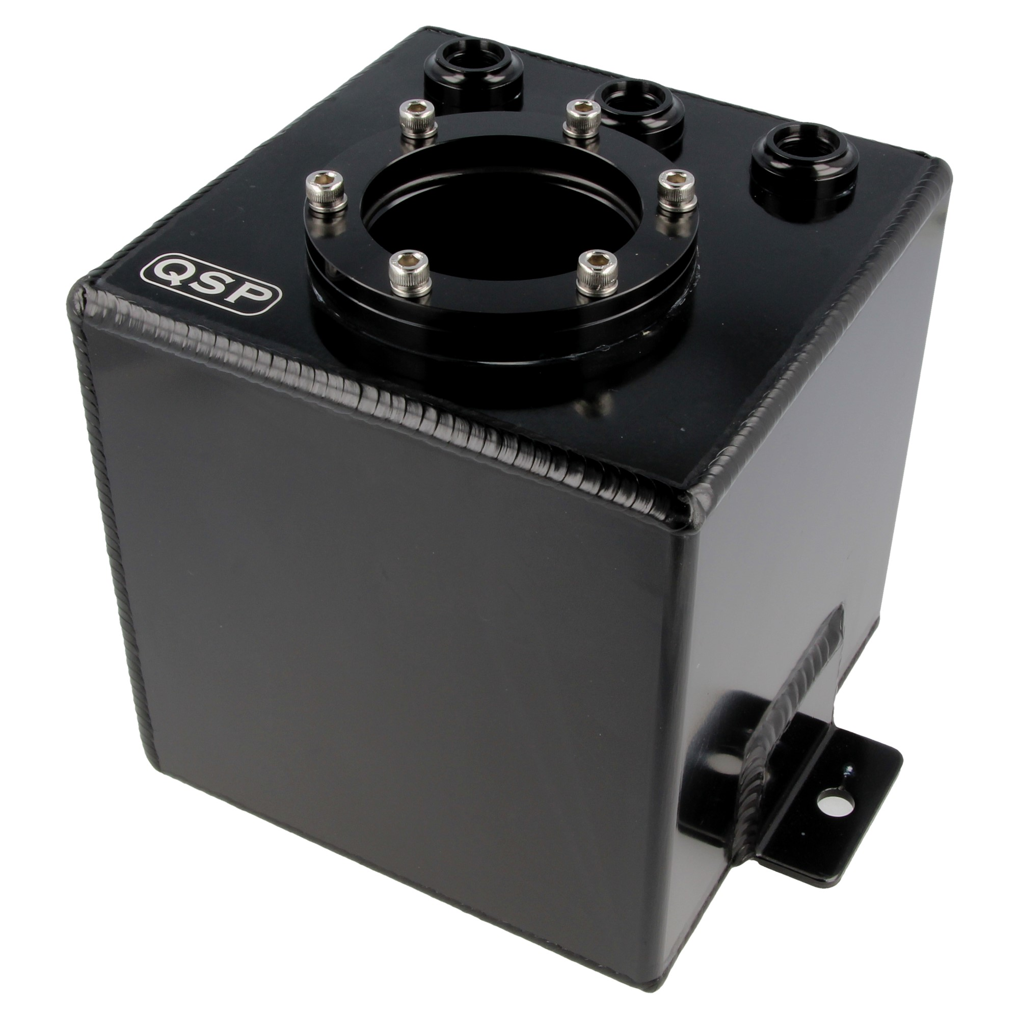 QSP Aluminium Catchtank Benzin Einspritzpumpe 1 Liter schwarz AN6