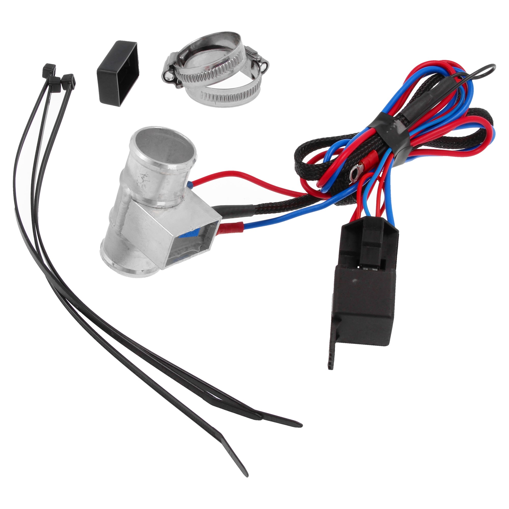 QSP elektronischer Lüfterregler 28mm 12V 70-120°C einstellbar Fan Controller
