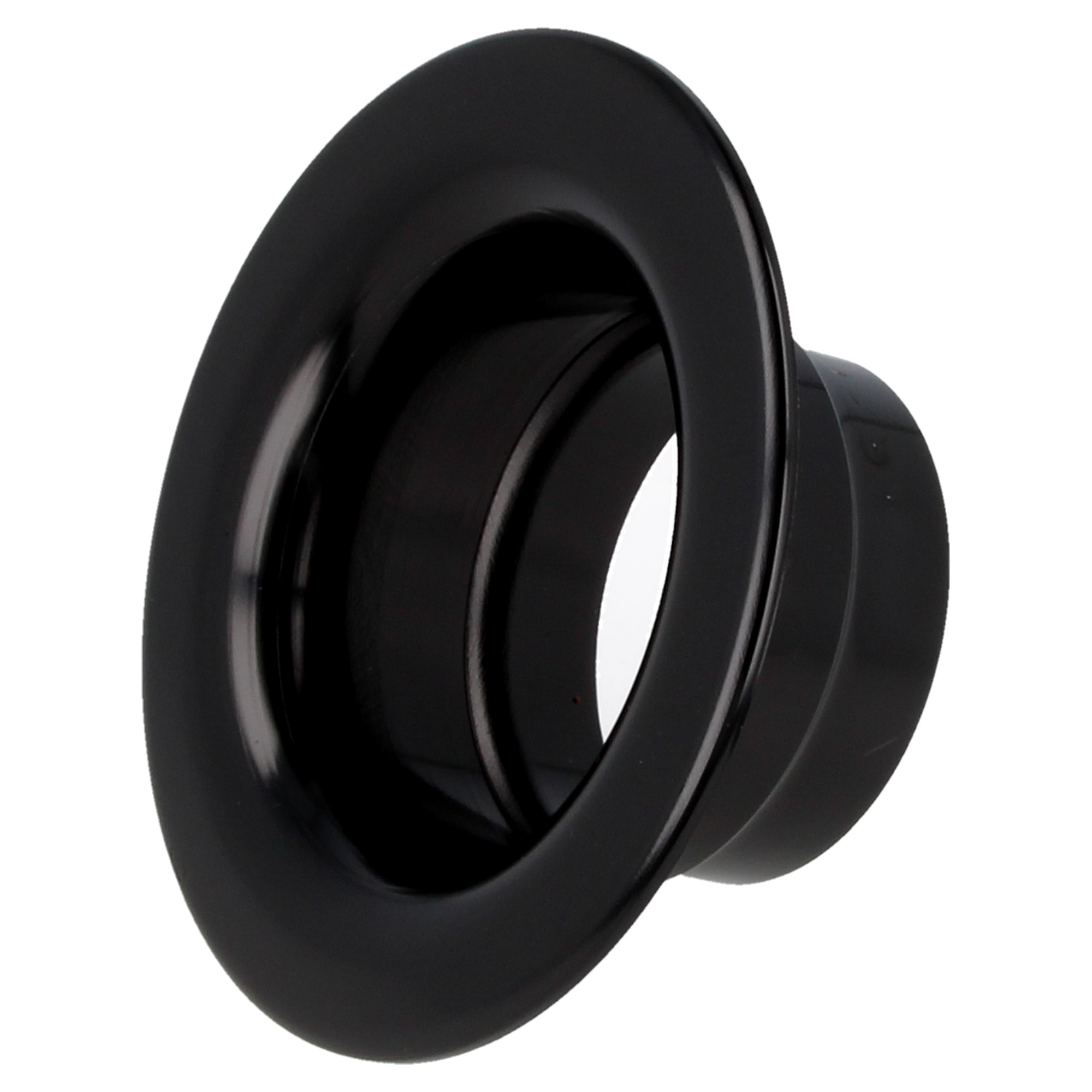 QSP Air Inlet Aluminium 102 mm Schwarz Lufteinlass Ansaugtrichter